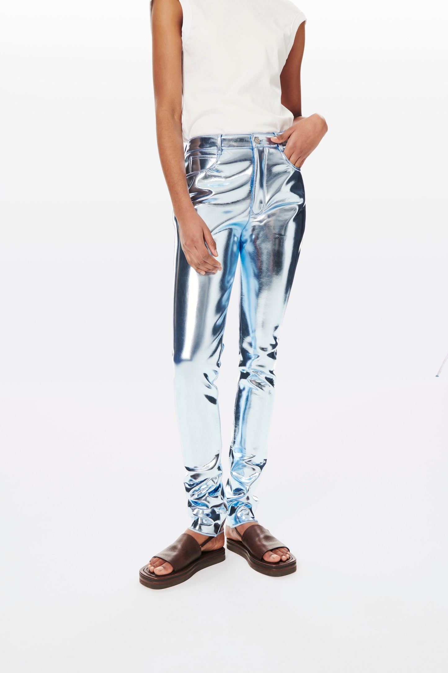 Scuba Legging in Ice Blue