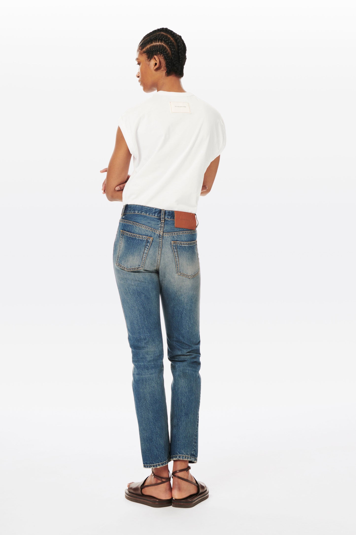 Cocoon T-shirt in White