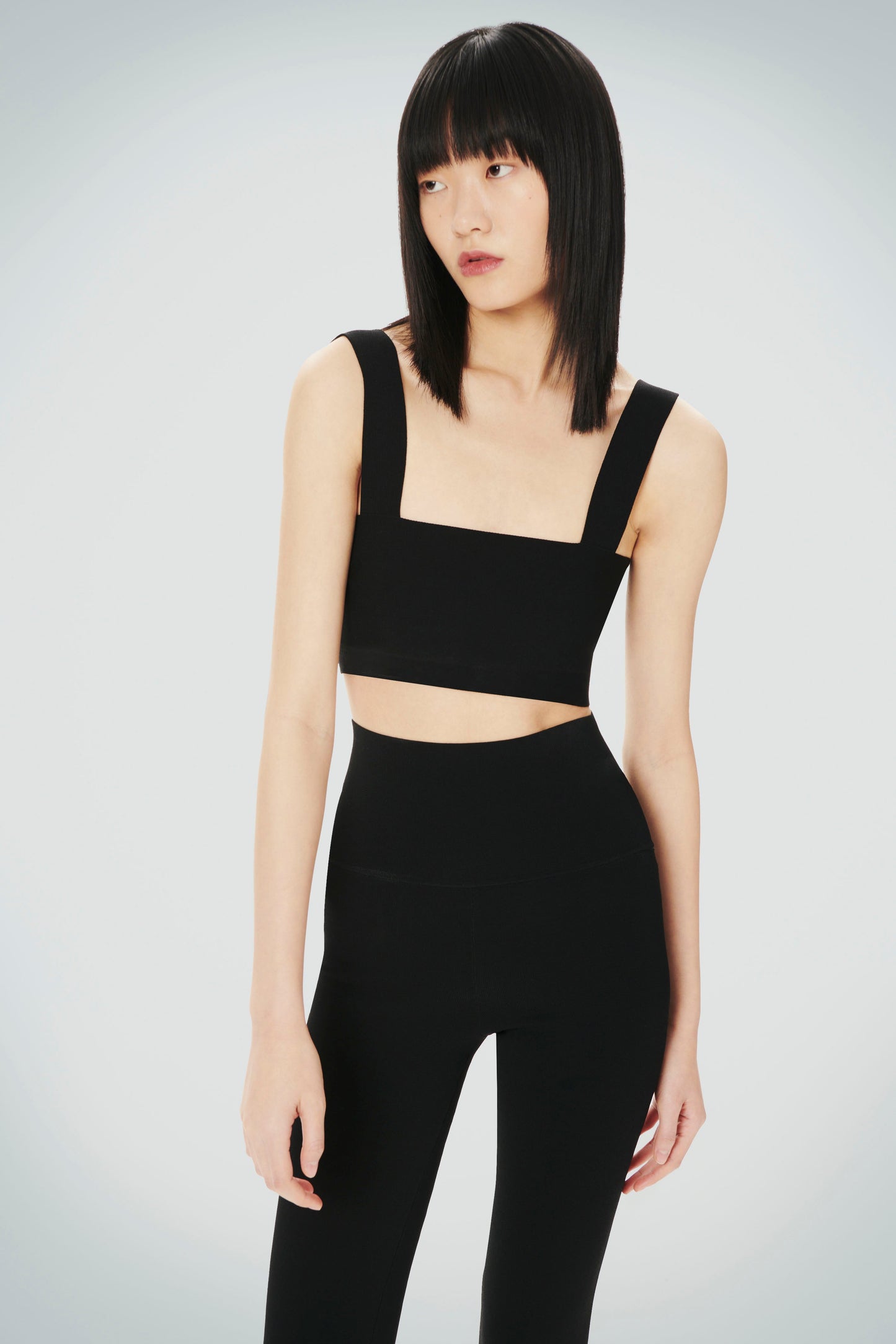 VB Body Strap Bandeau Top in Black