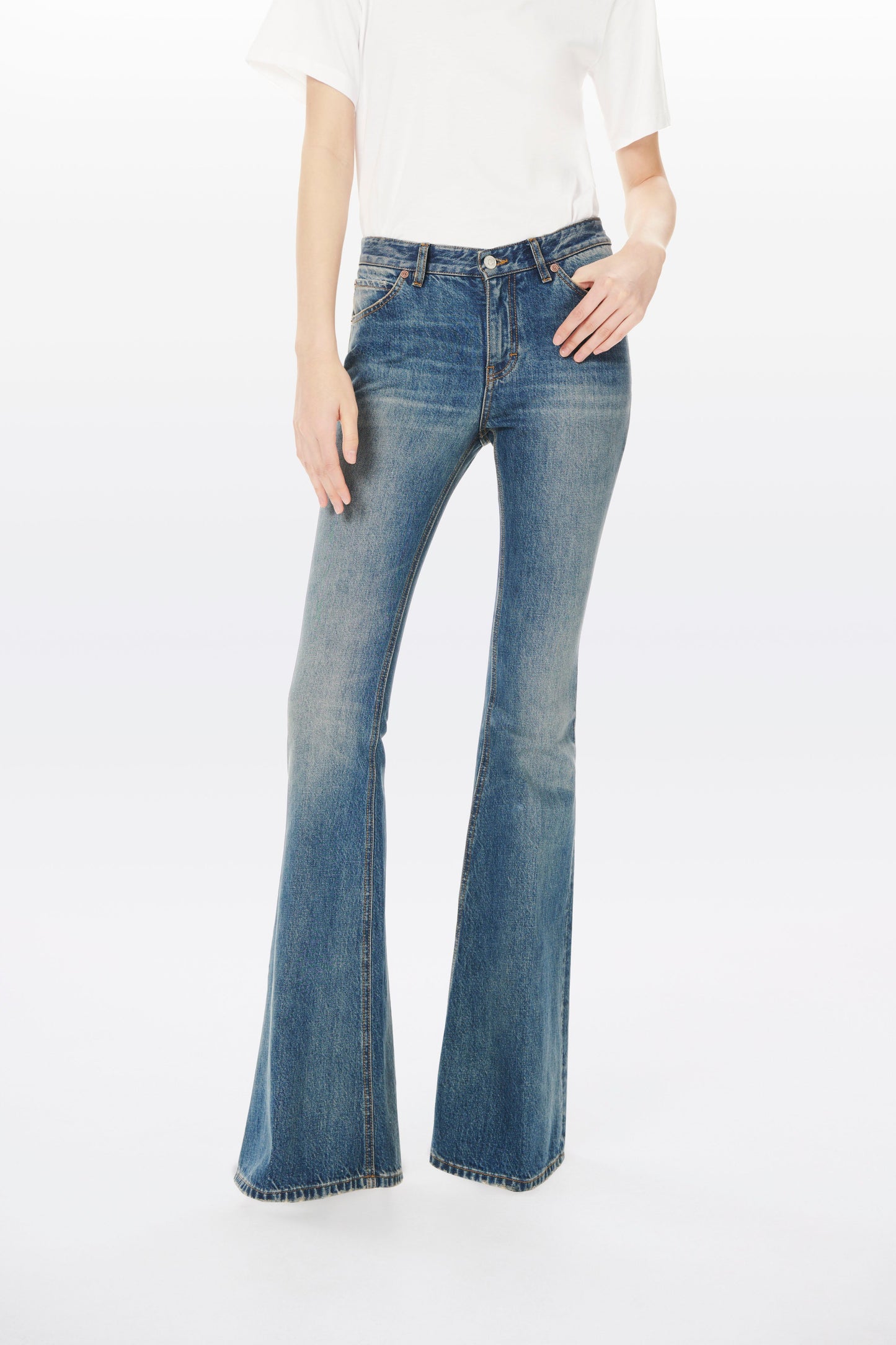 Anita Jean in Steel Blue Wash