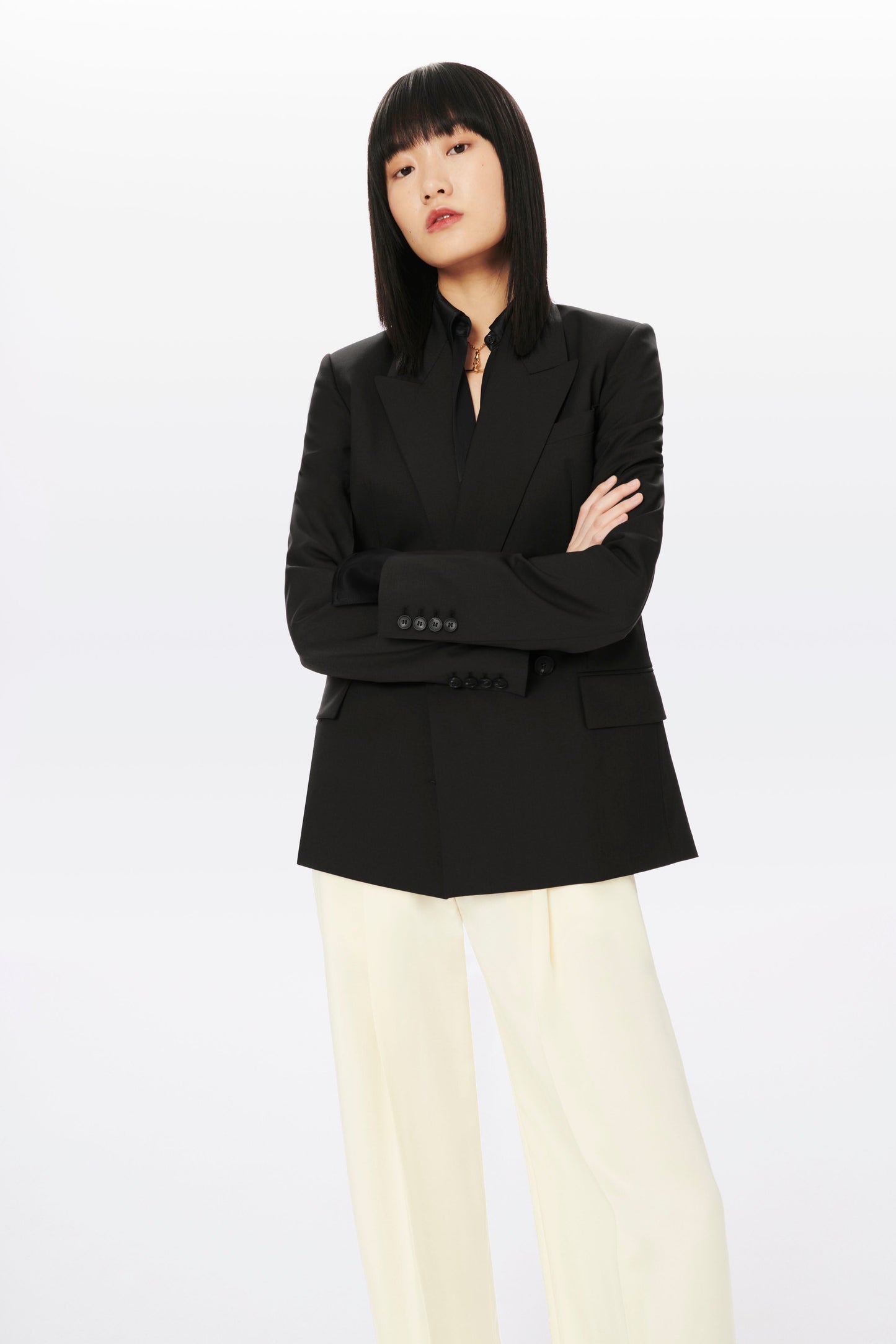 Lightweight Tailored Jacket in Black