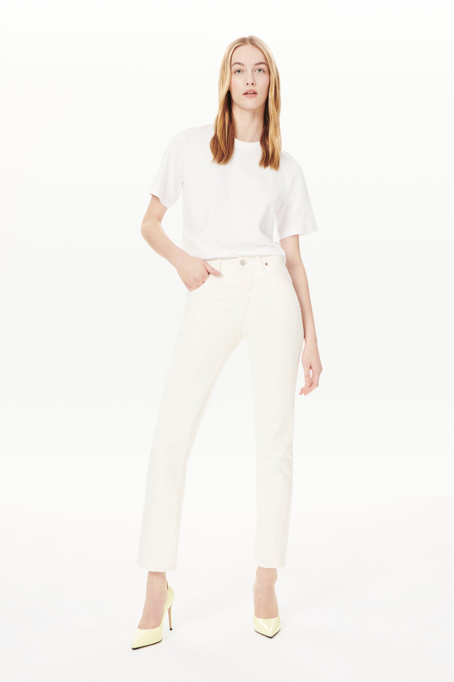 Olivia Jean in Off White