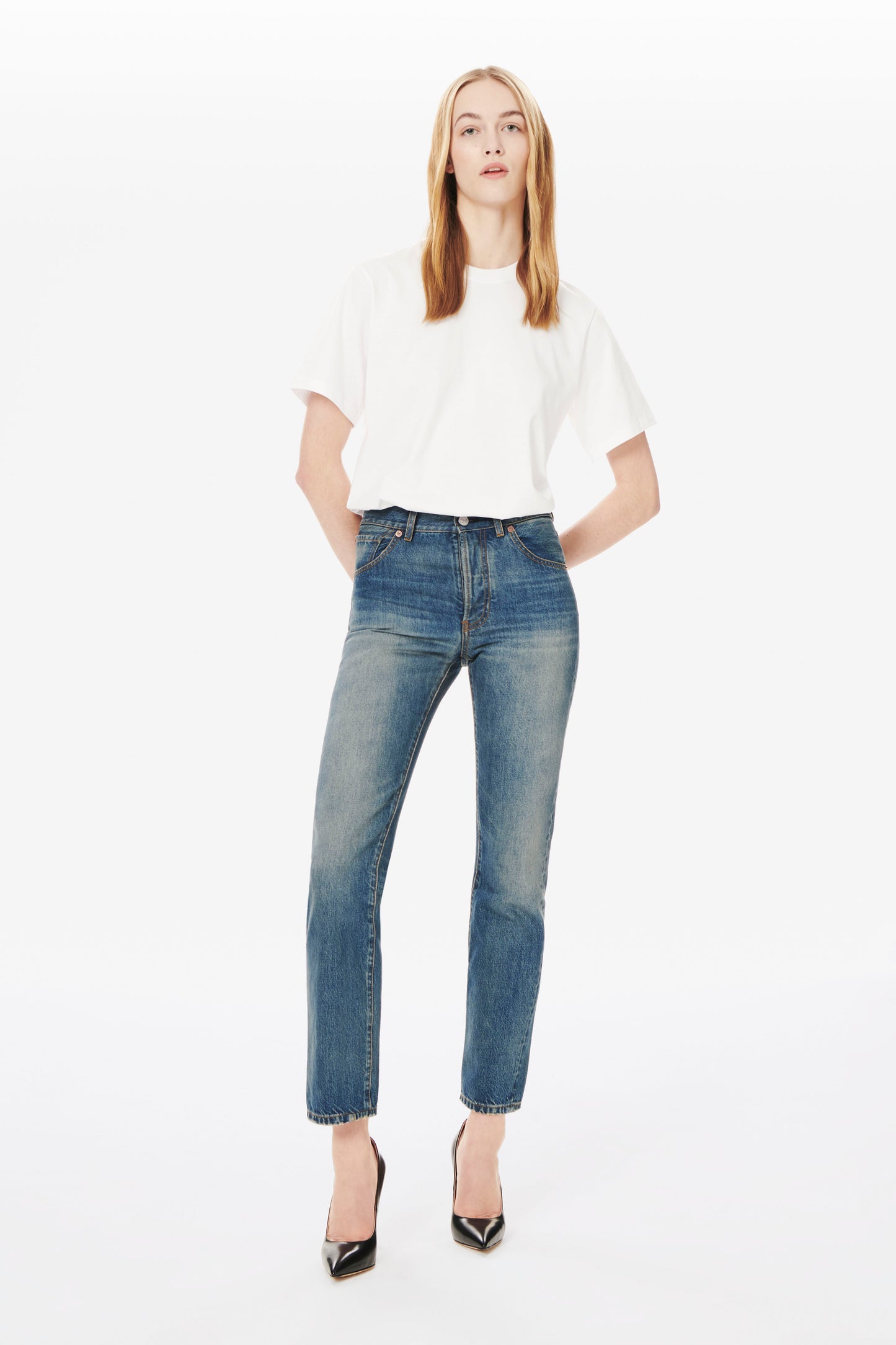 Olivia Jean in Steel Blue Wash
