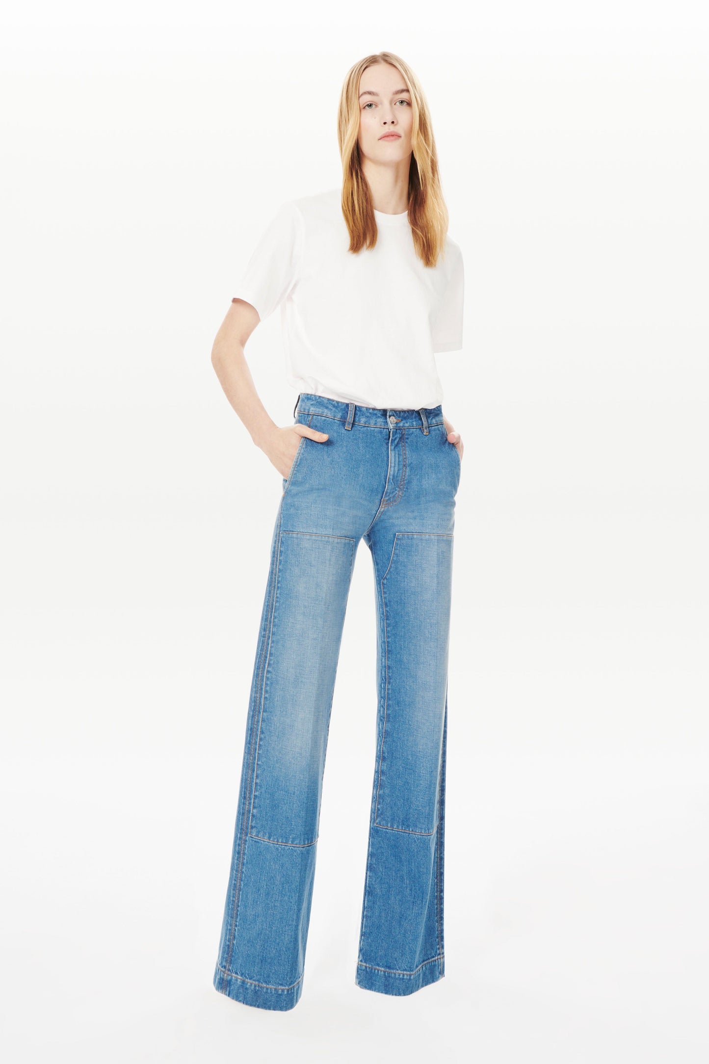 Serge Jean in Faded Blue Wash