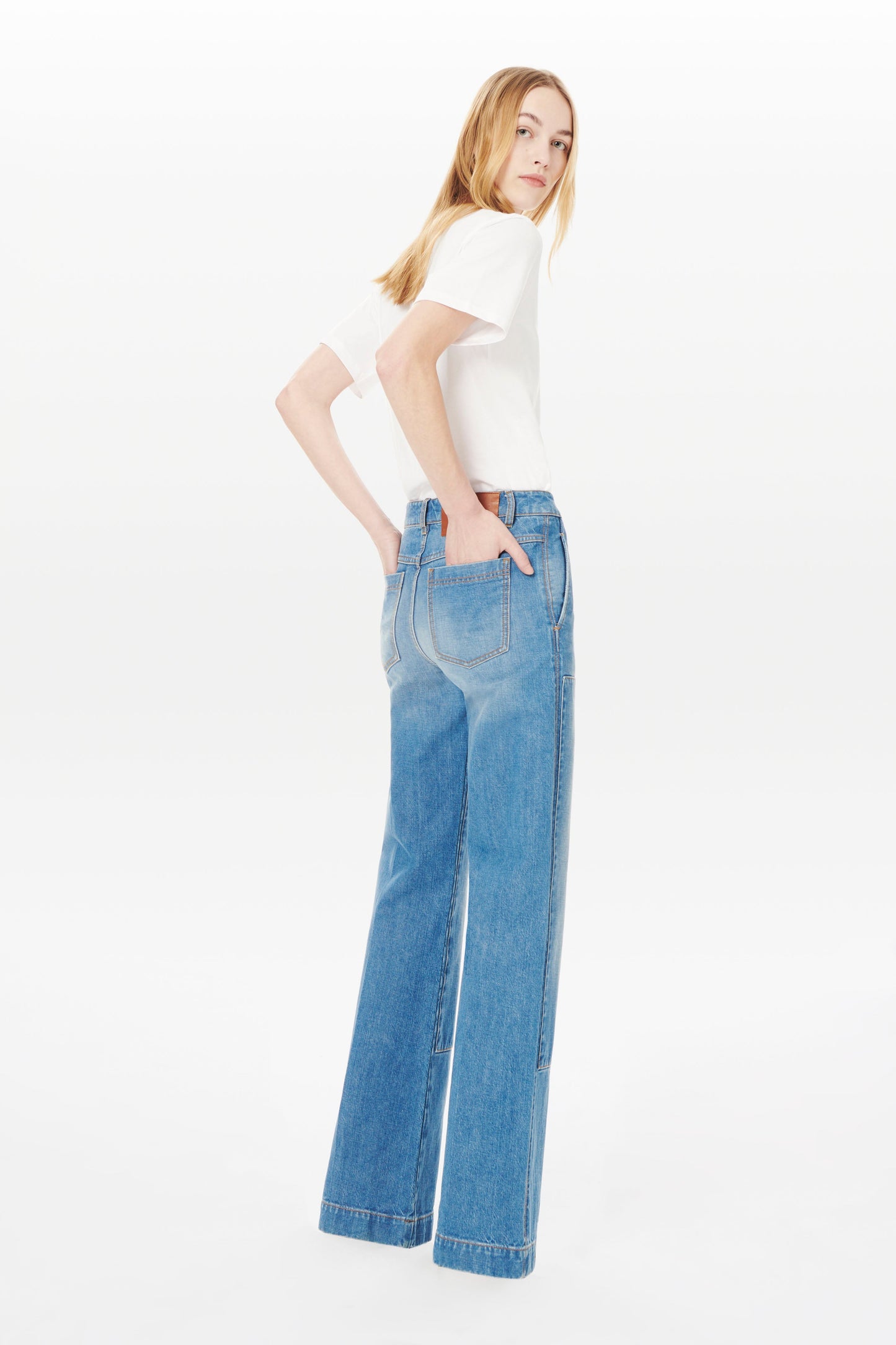 Serge Jean in Faded Blue Wash