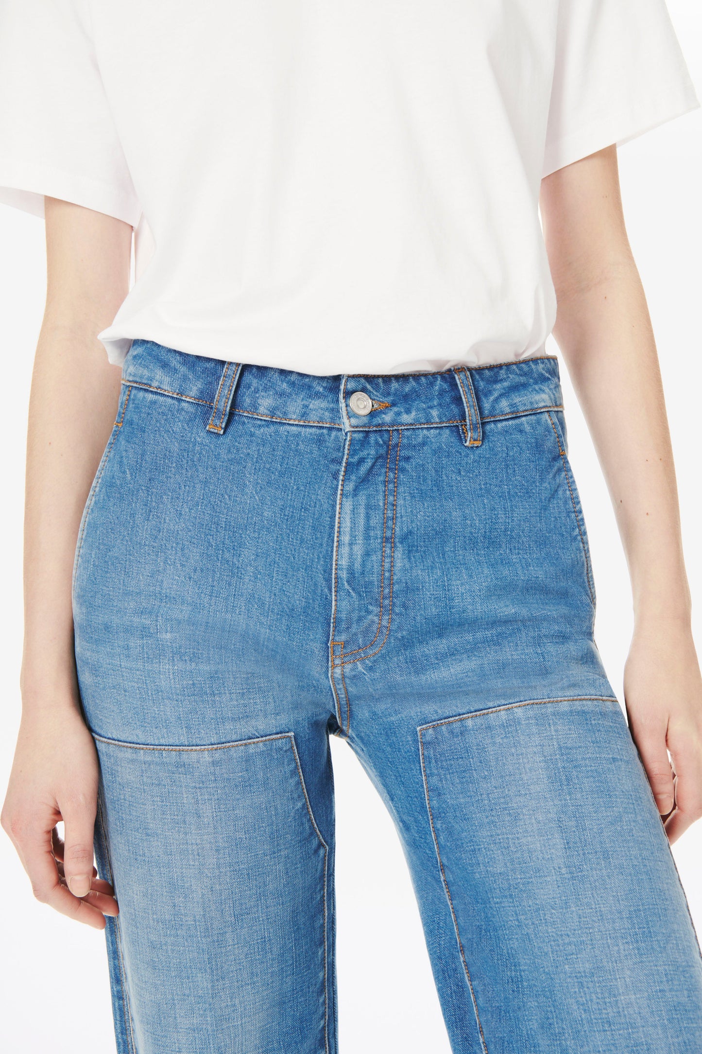 Serge Jean in Faded Blue Wash