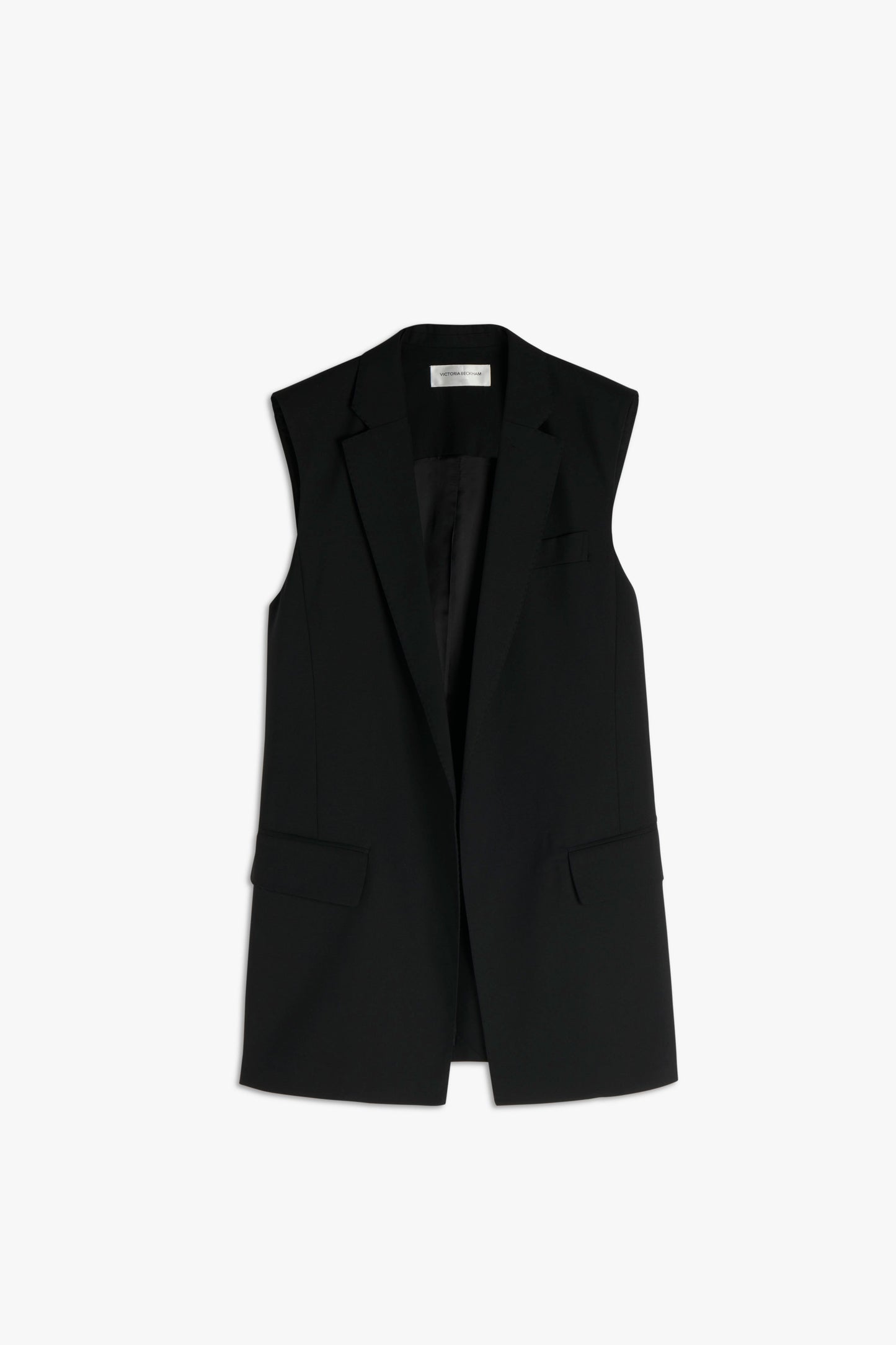Tailored Gilet in Black