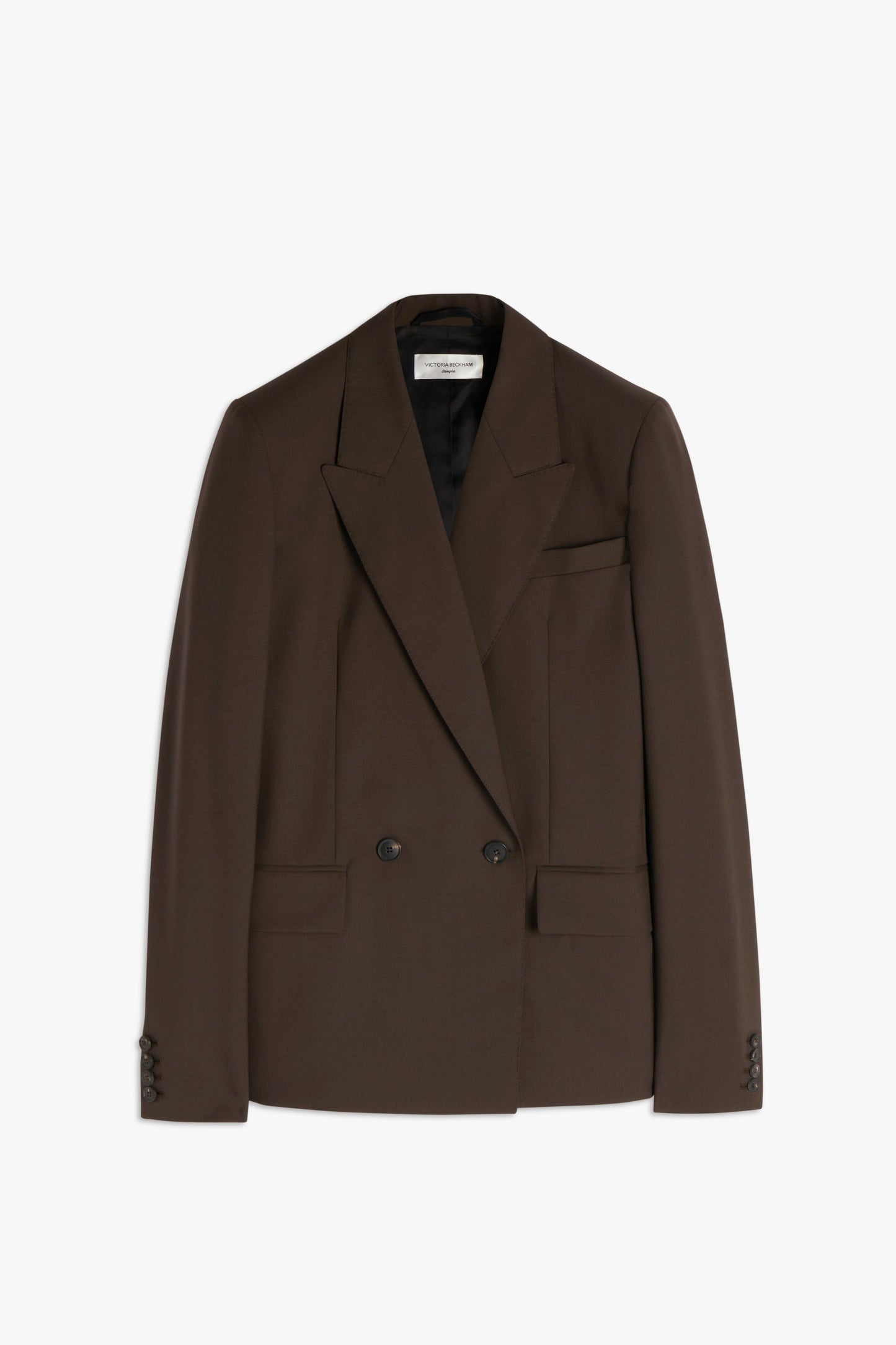 Lightweight Tailored Jacket in Dark Brown
