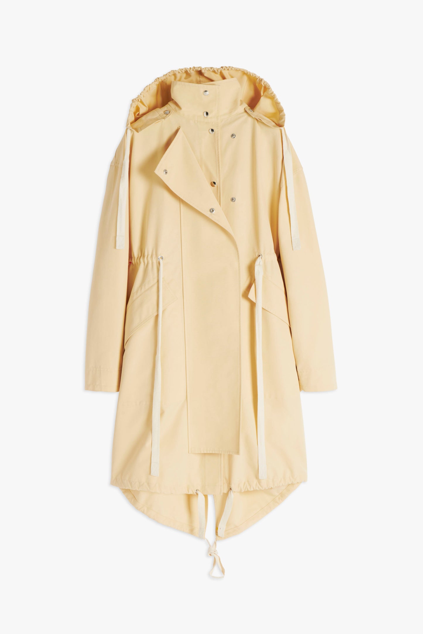 Parachute Parka Coat in Butter
