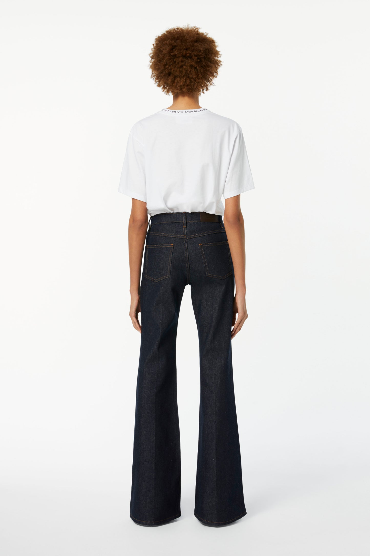 Logo Rib T-shirt in White