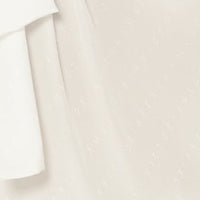 Fringed Scarf Top in White