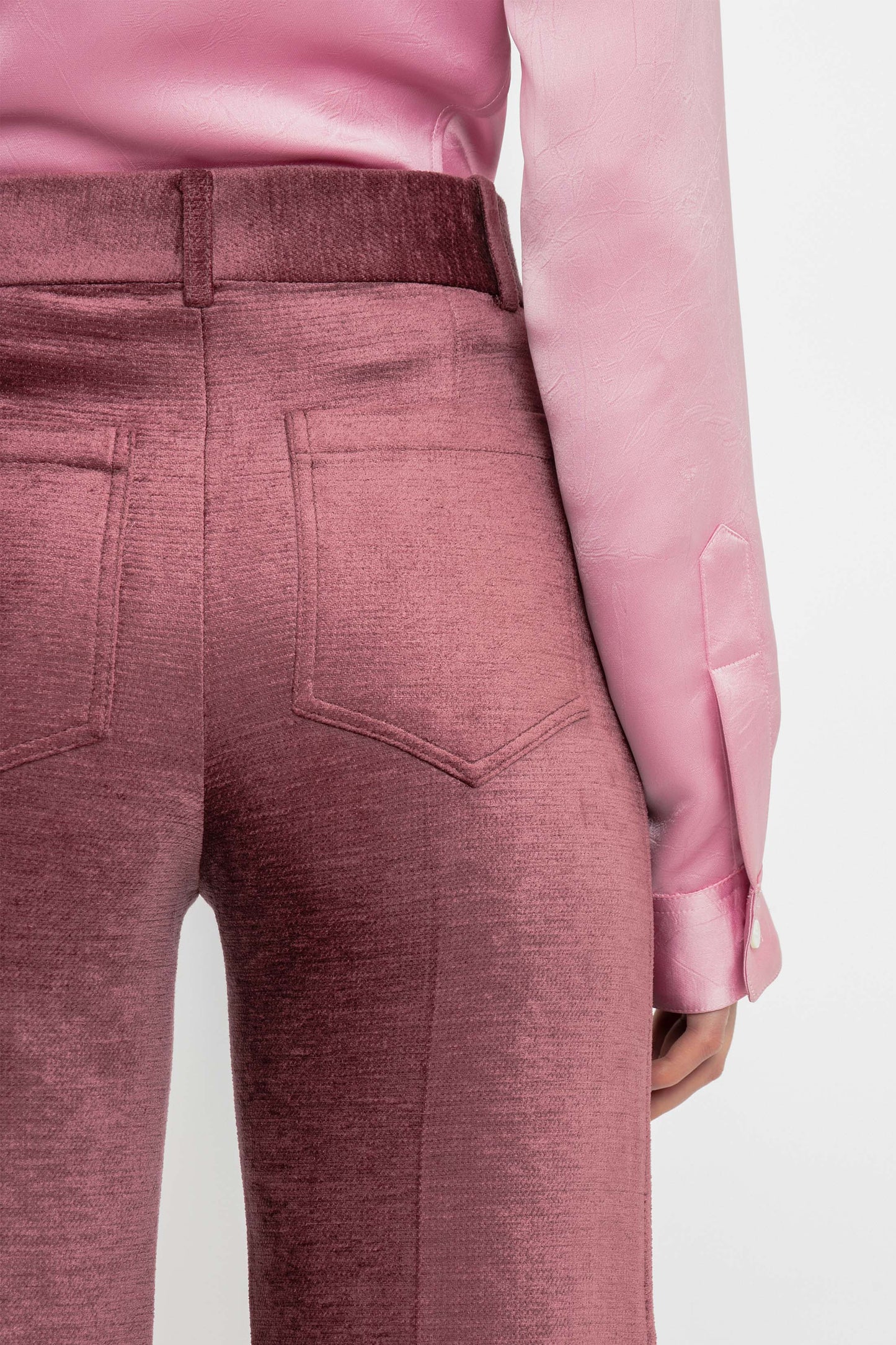 Alina Tailored Trouser In Plum
