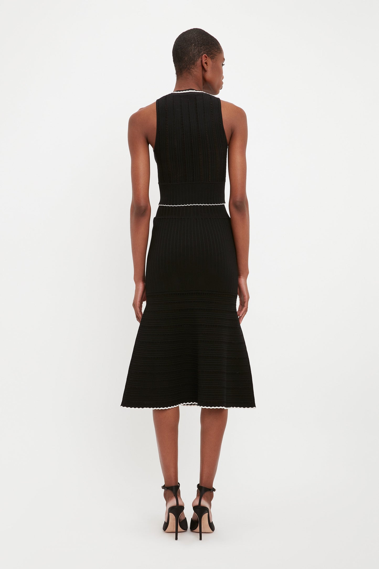 Sleeveless Top In Black