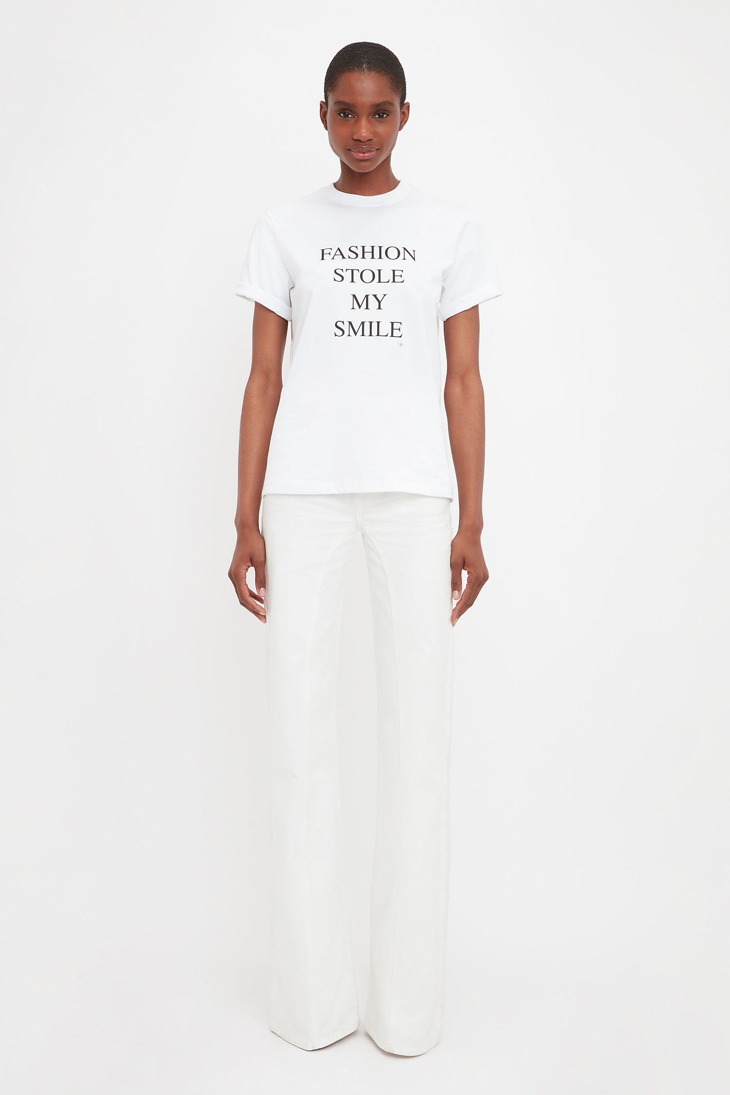 Fashion Stole My Style Slogan T-Shirt