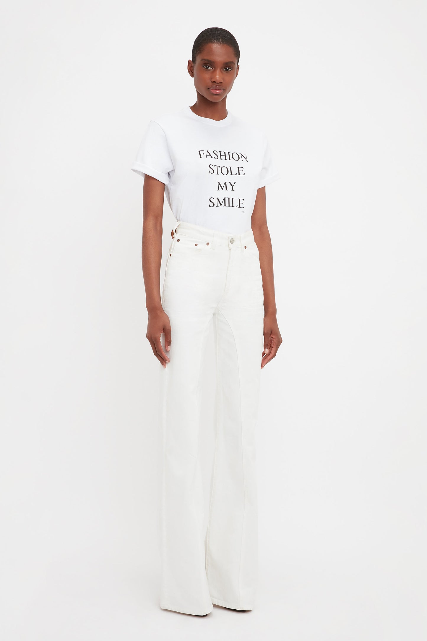 Fashion Stole My Style Slogan T-Shirt