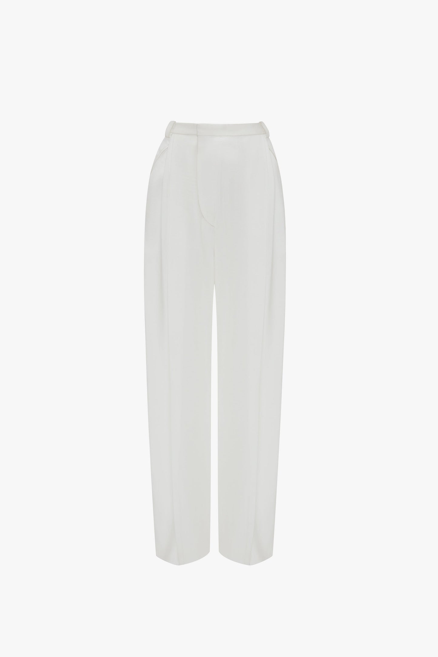 Wide Leg Trouser In White