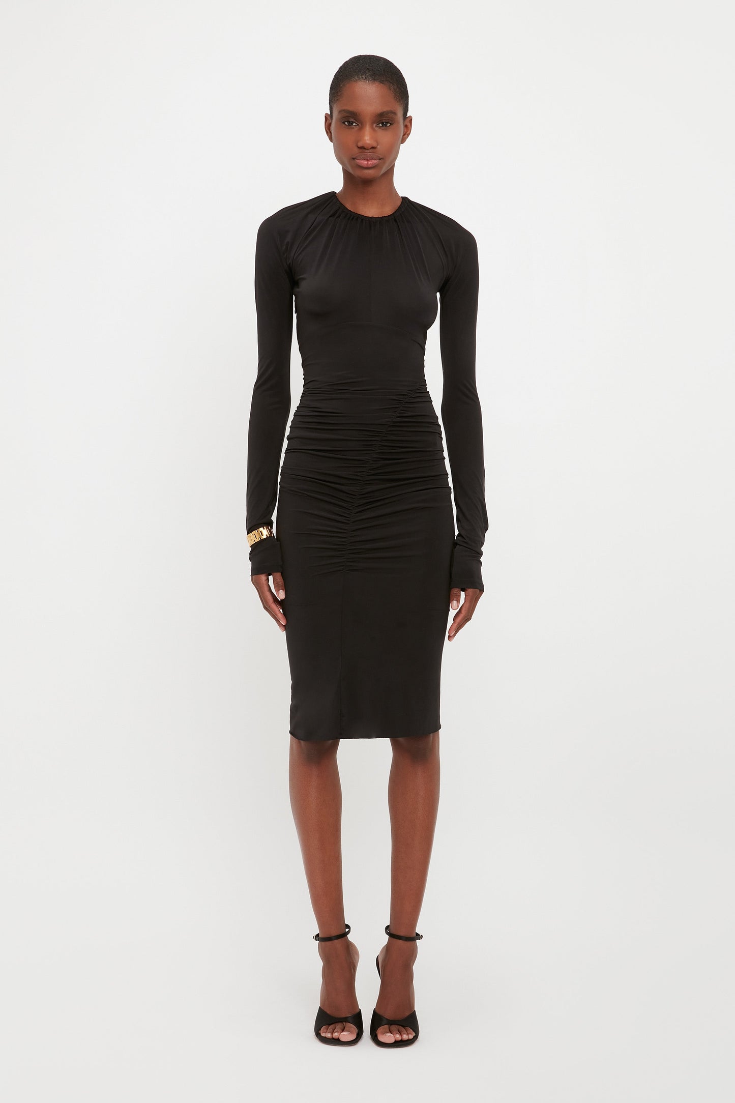 Wrap Dress In Black