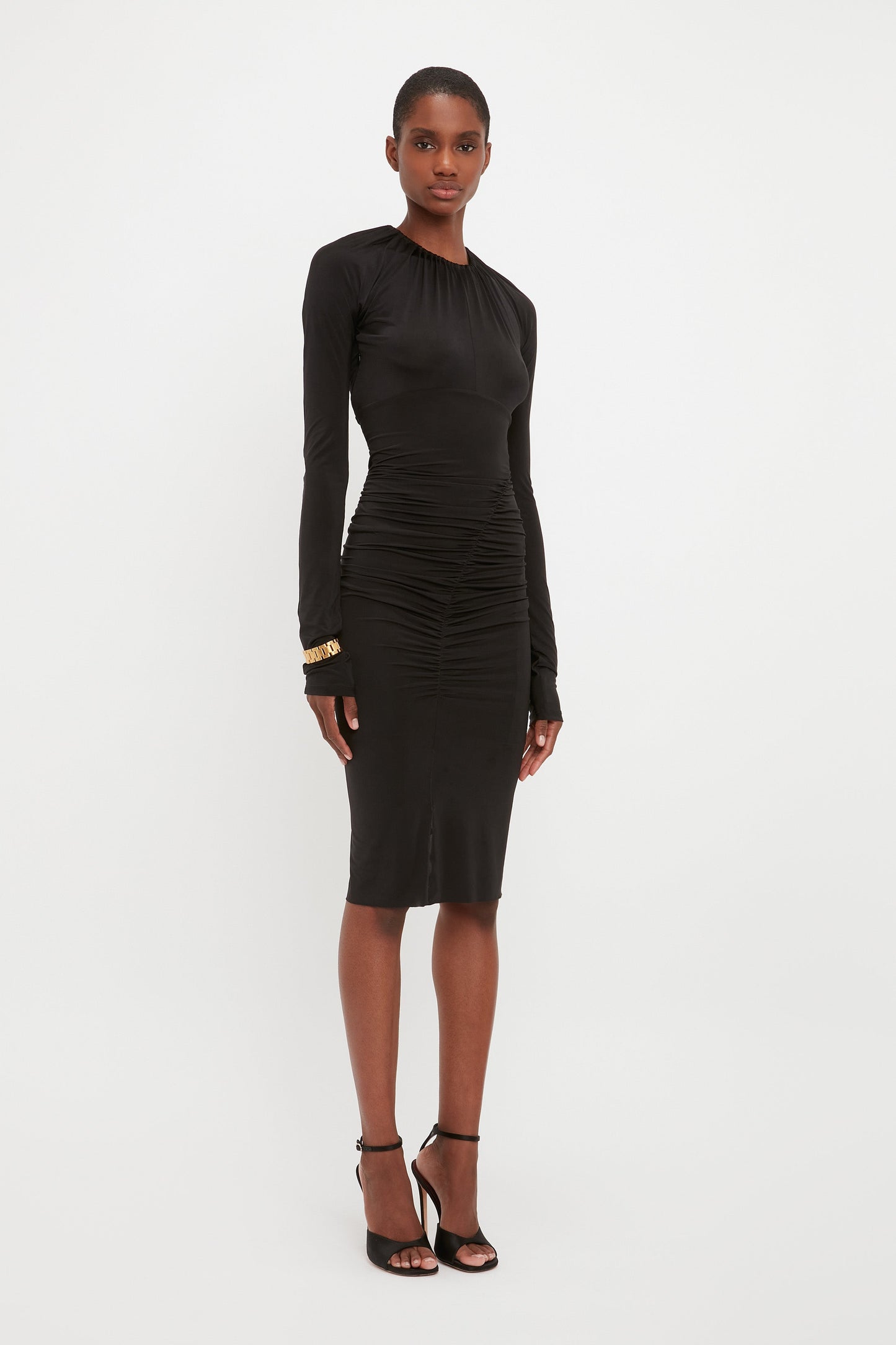 Wrap Dress In Black