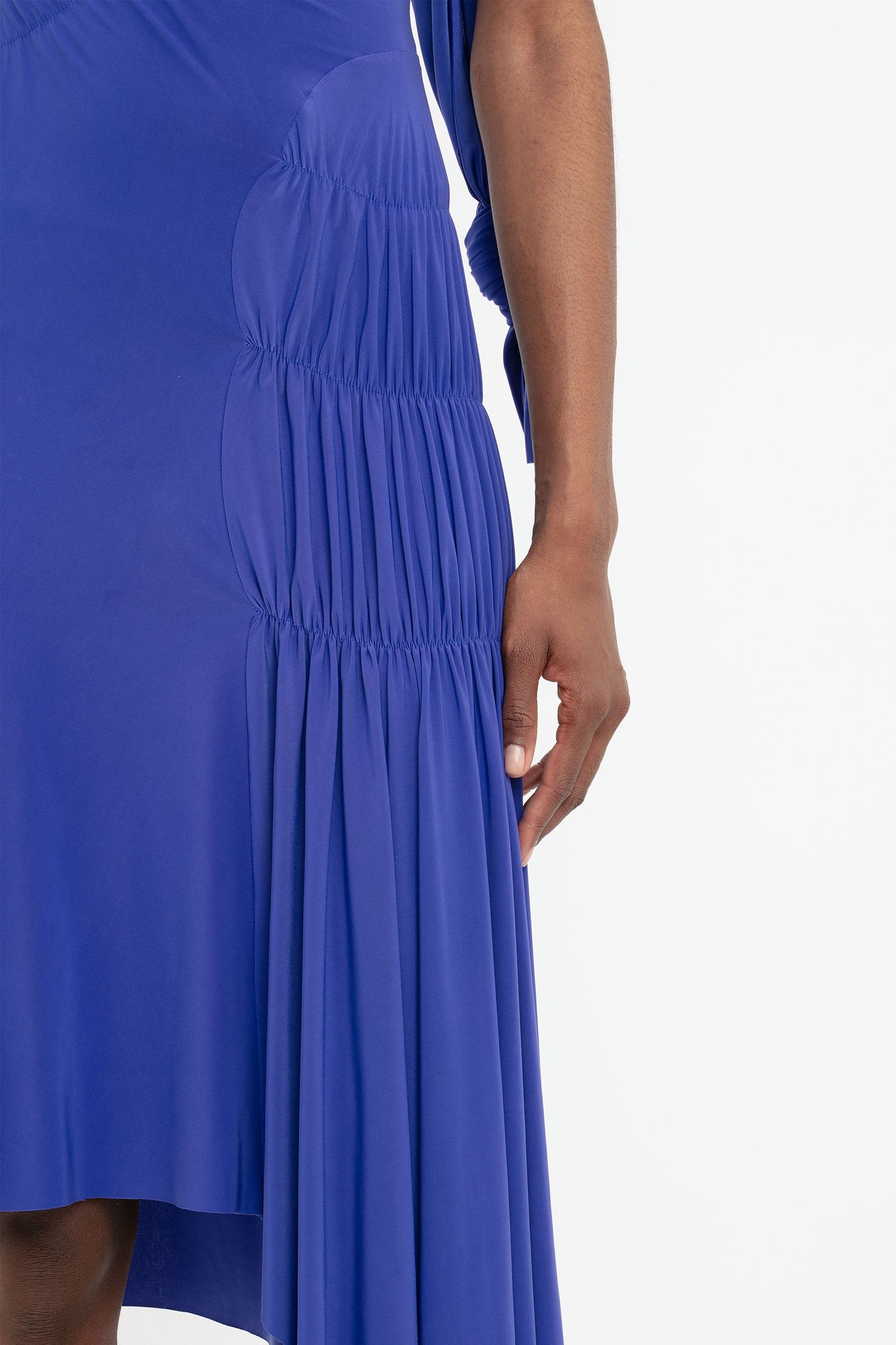 Wrap Dress In Iris Blue