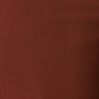 Close-up of Victoria Beckham's High Waisted Wide Leg Trousers in Chestnut, highlighting the fine wool-blend weave patterns.