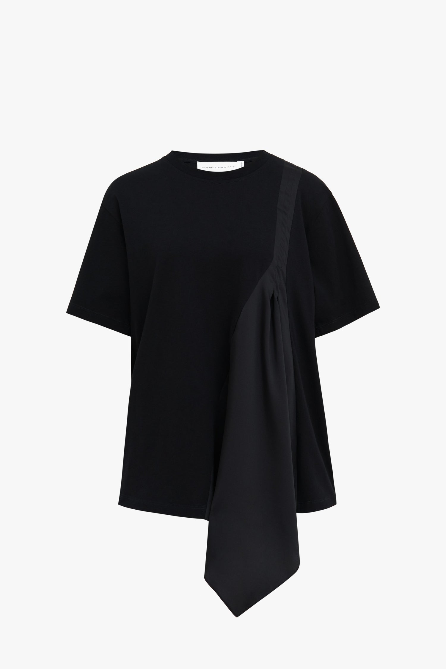 Pleat Panel T-Shirt