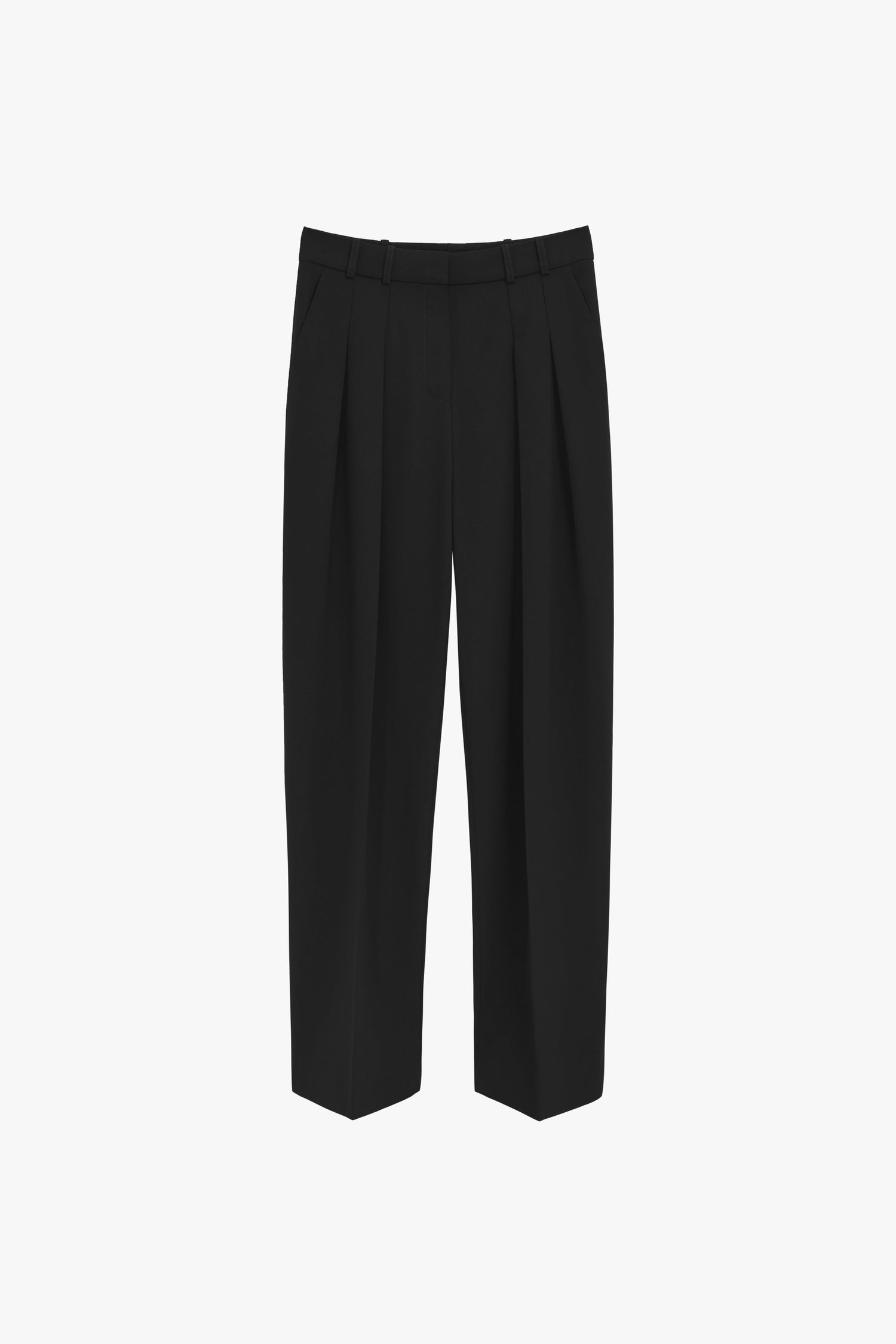 Pleat Front Fluid Trouser