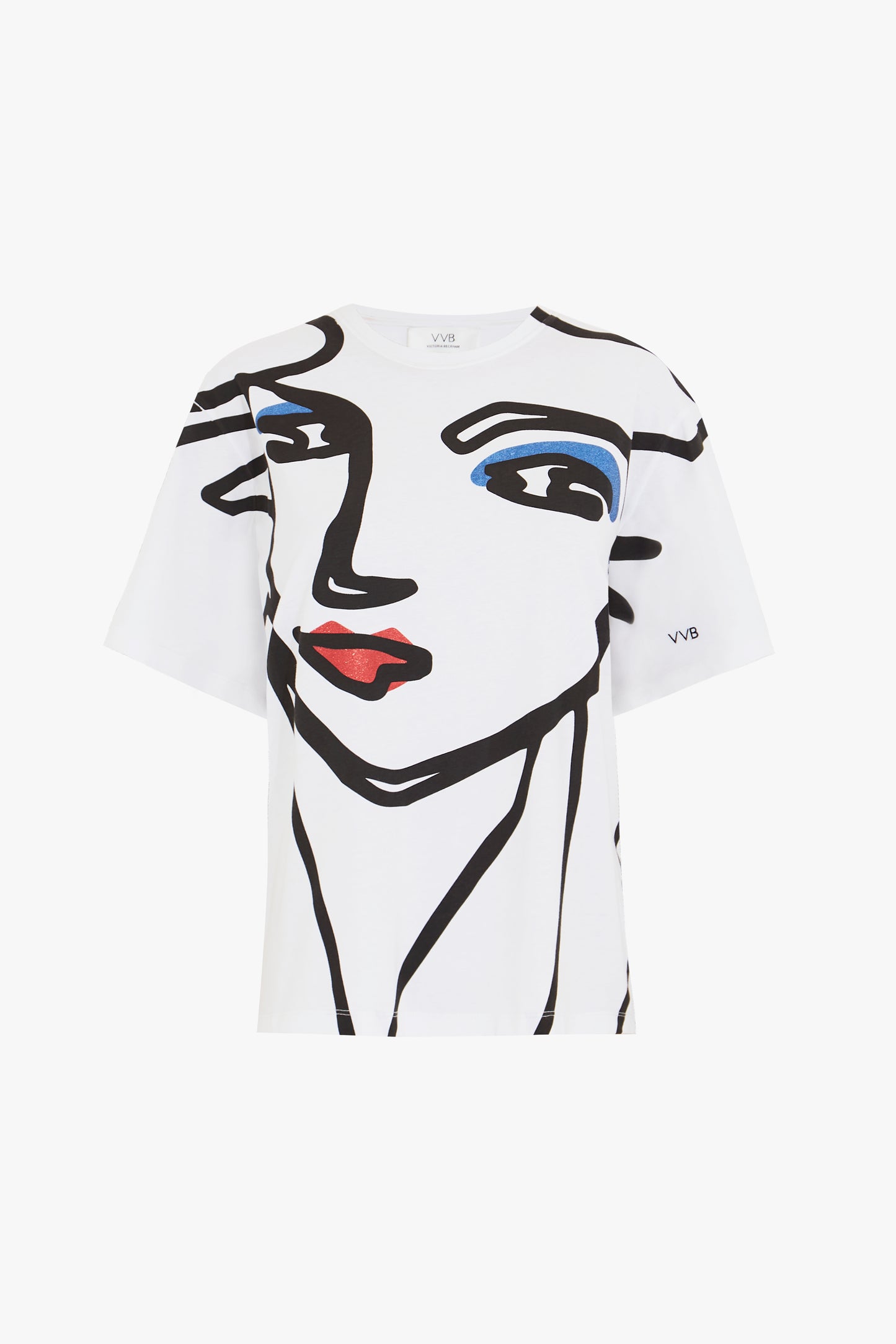Beauty Face T-shirt in White