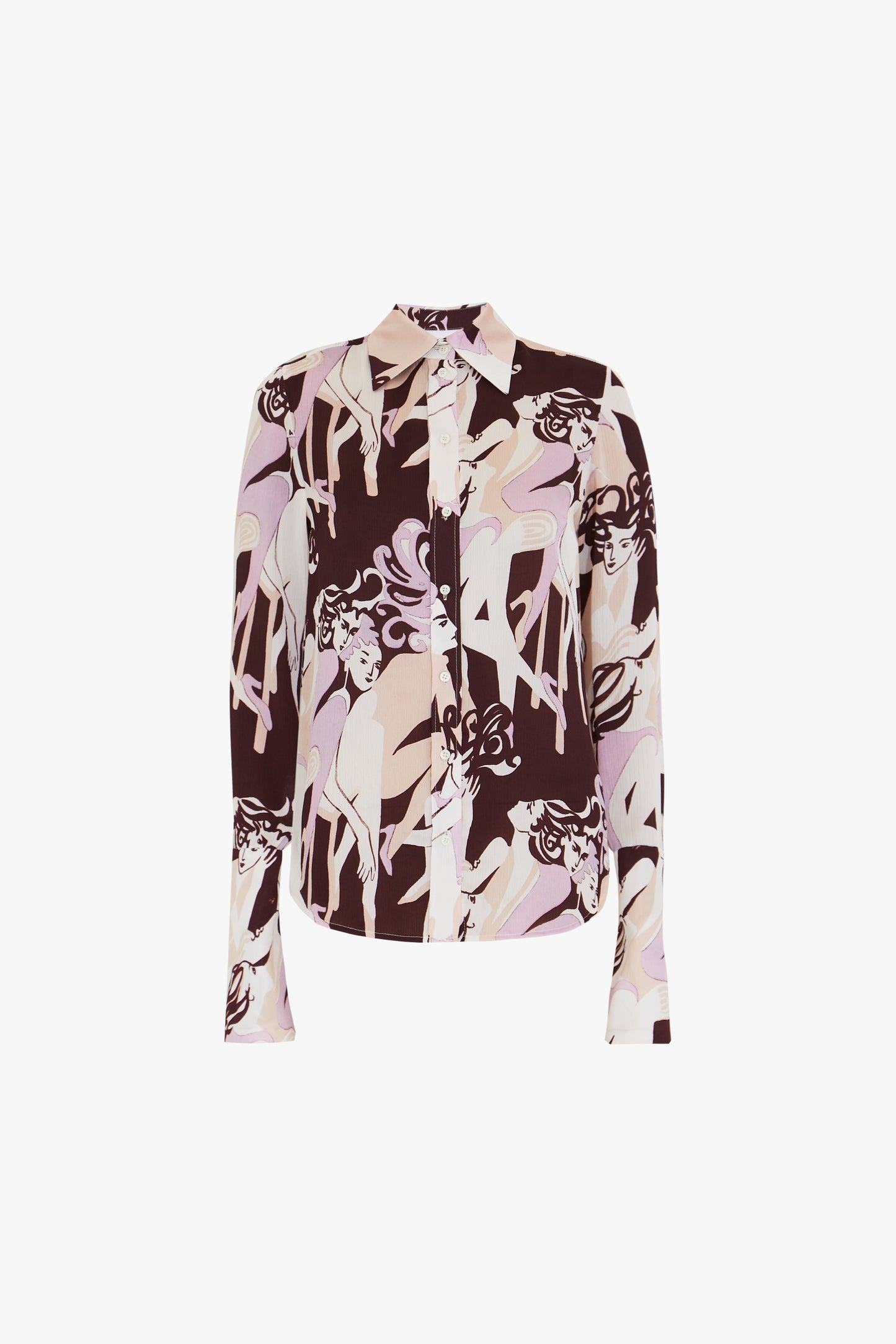 Slim-fit Shirt in Cabaret Multi Print