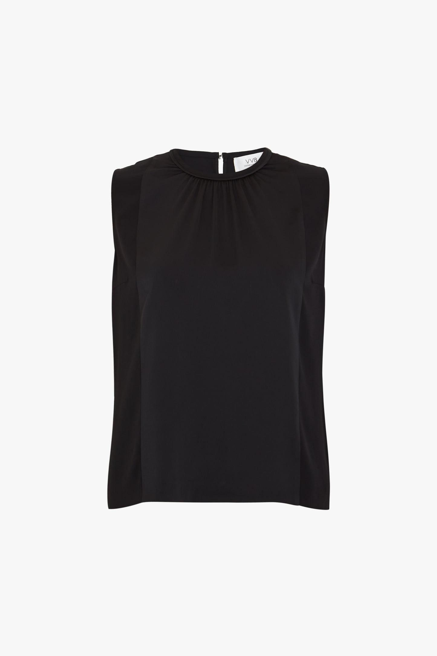 Tie Back Top in Black