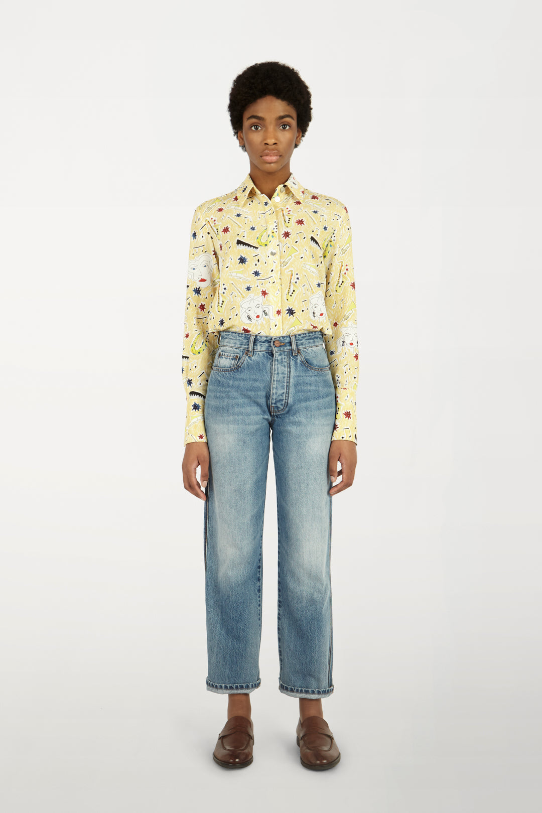 Arizona Jeans in Faded Blue