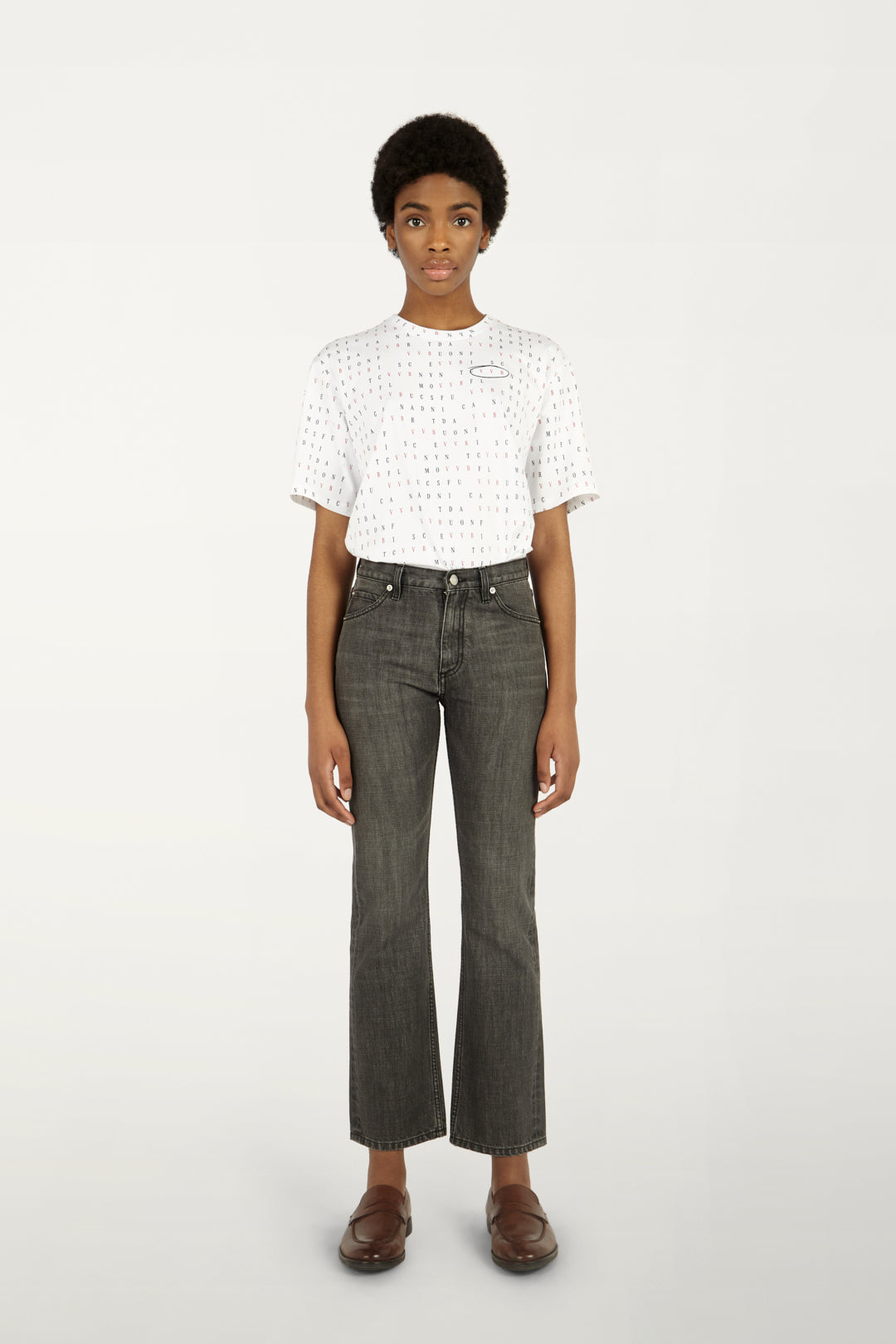 Word Search T-Shirt in White
