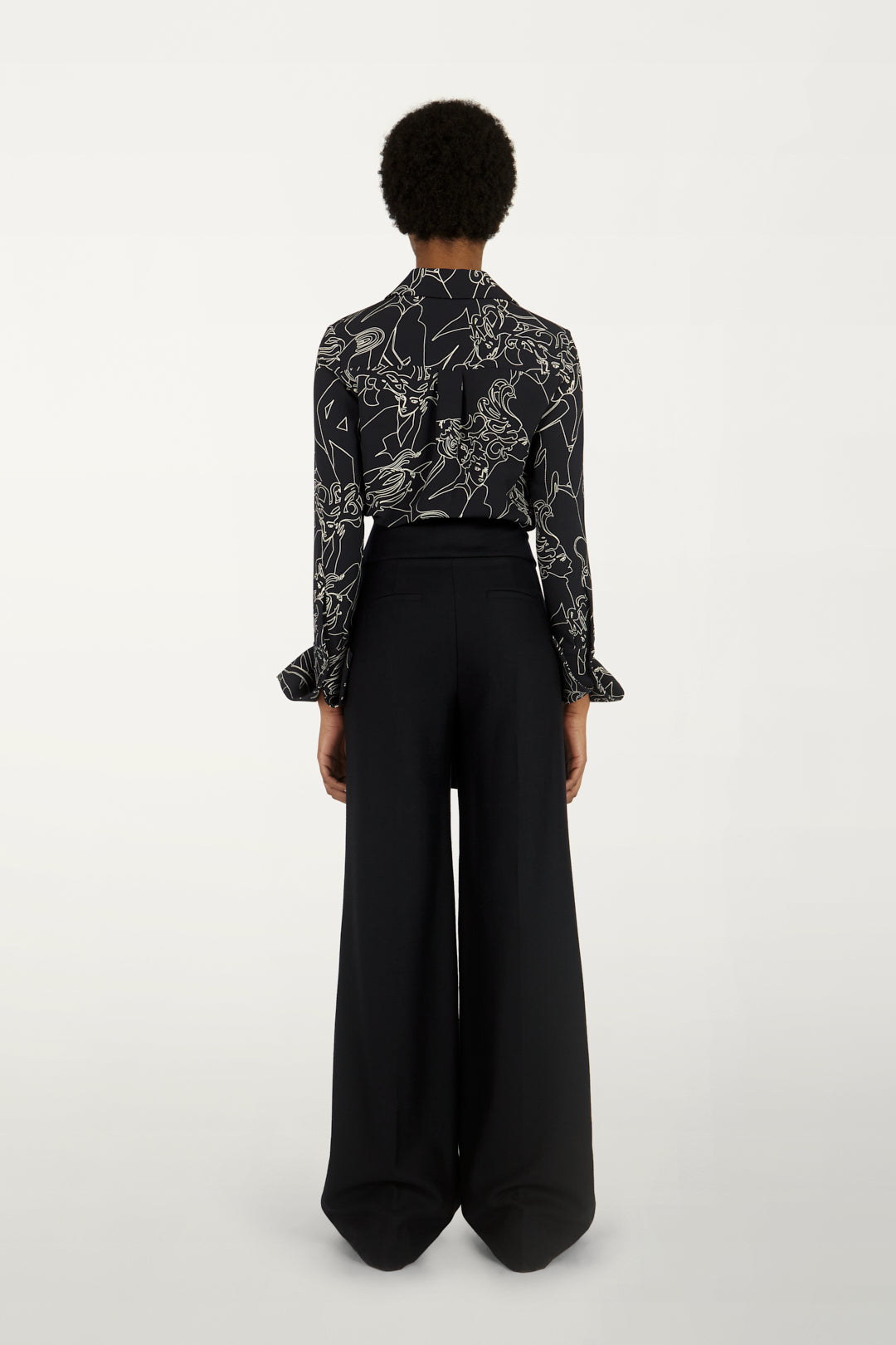 Slim-fit Shirt in Cabaret Print
