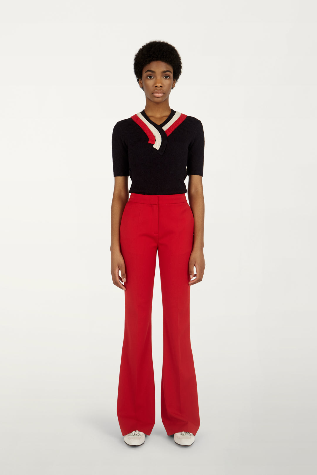 Victoria Trousers in Red