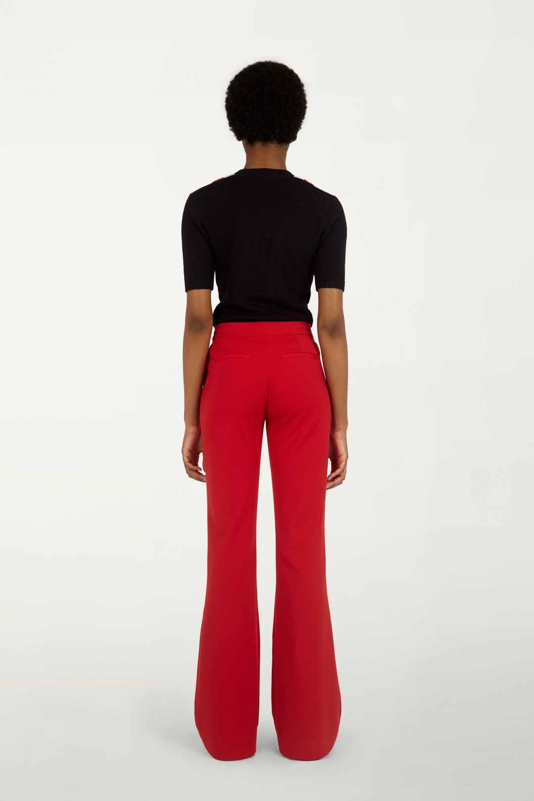 Victoria Trousers in Red