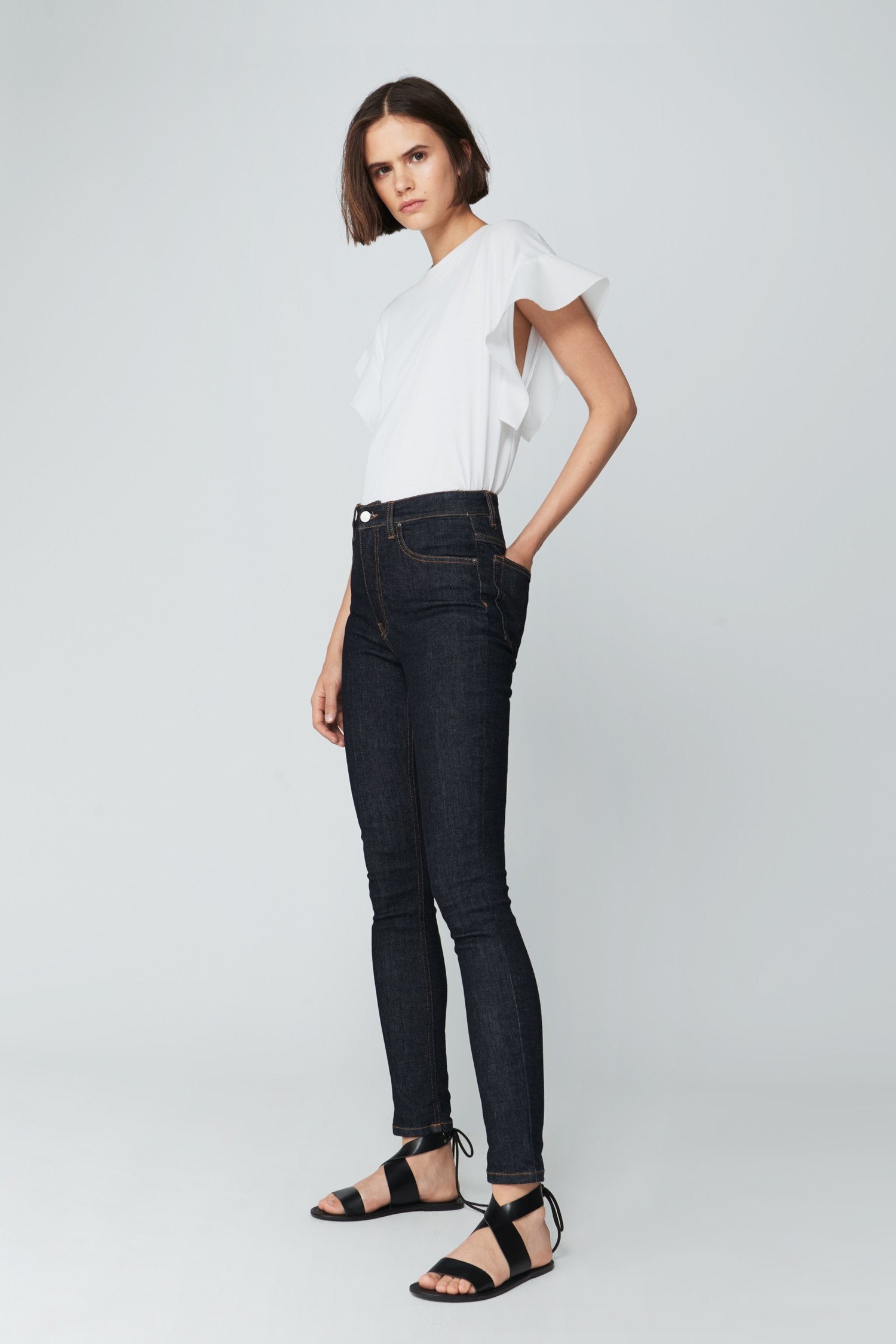 High Waisted Super Slim Jeans