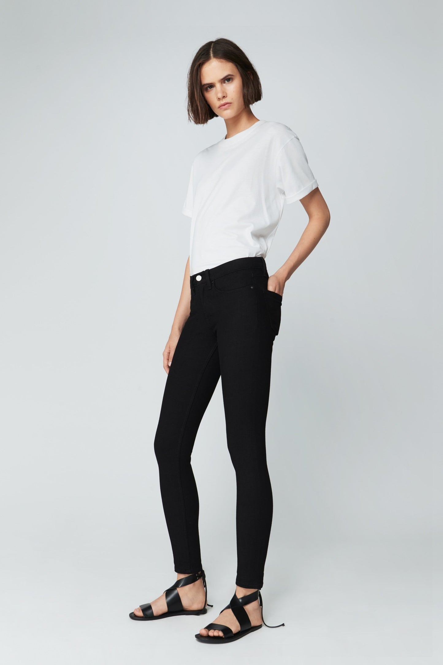 Mid Rise Skinny Jeans