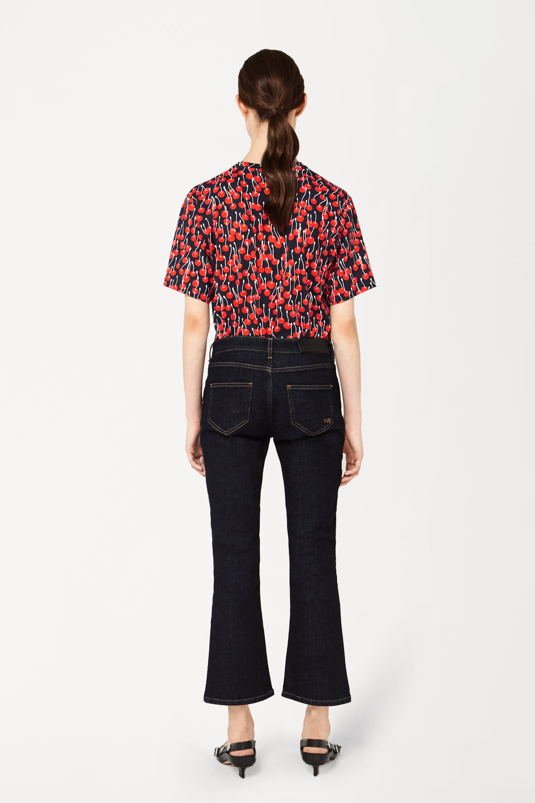 T-Shirt In Cherry Print