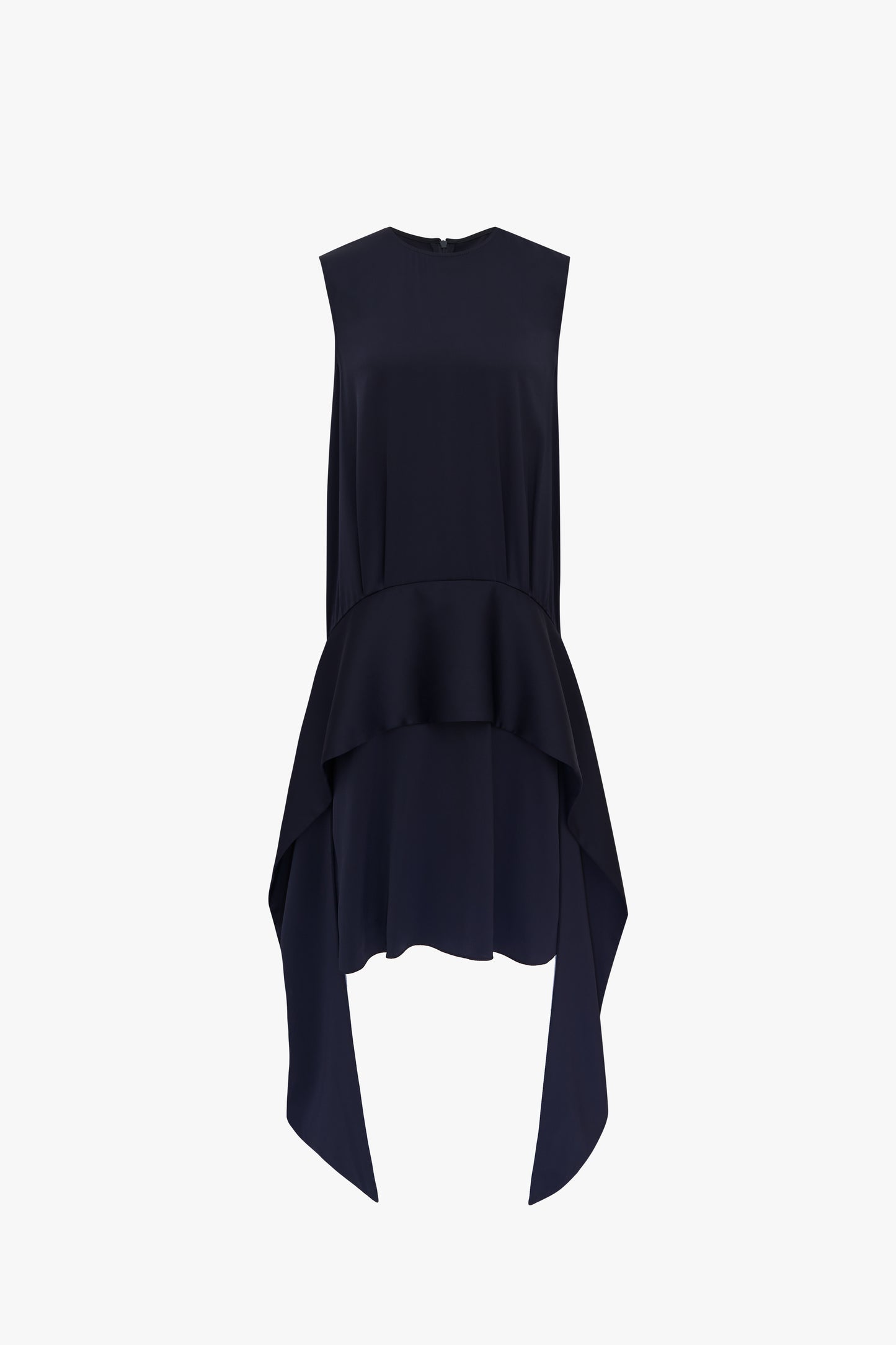 Scarf Dress in Navy