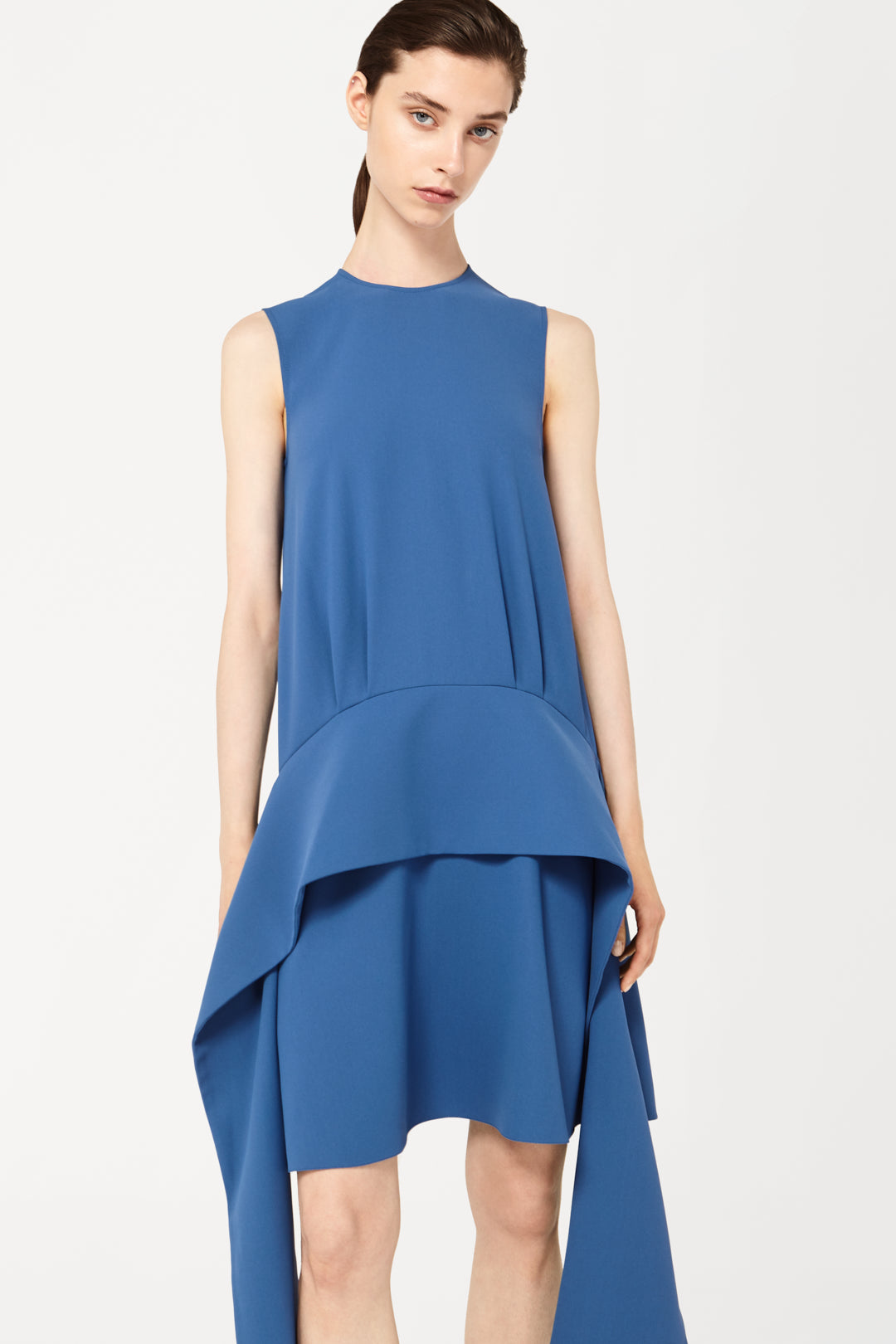 Scarf Dress in Blue