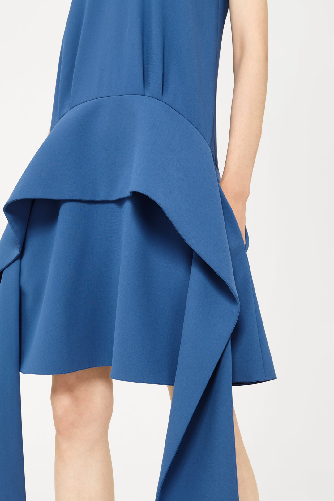 Scarf Dress in Blue