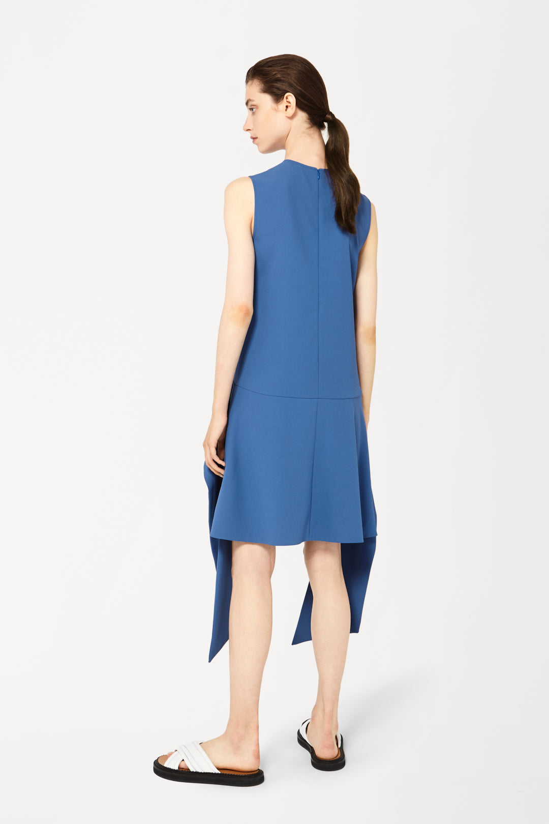 Scarf Dress in Blue