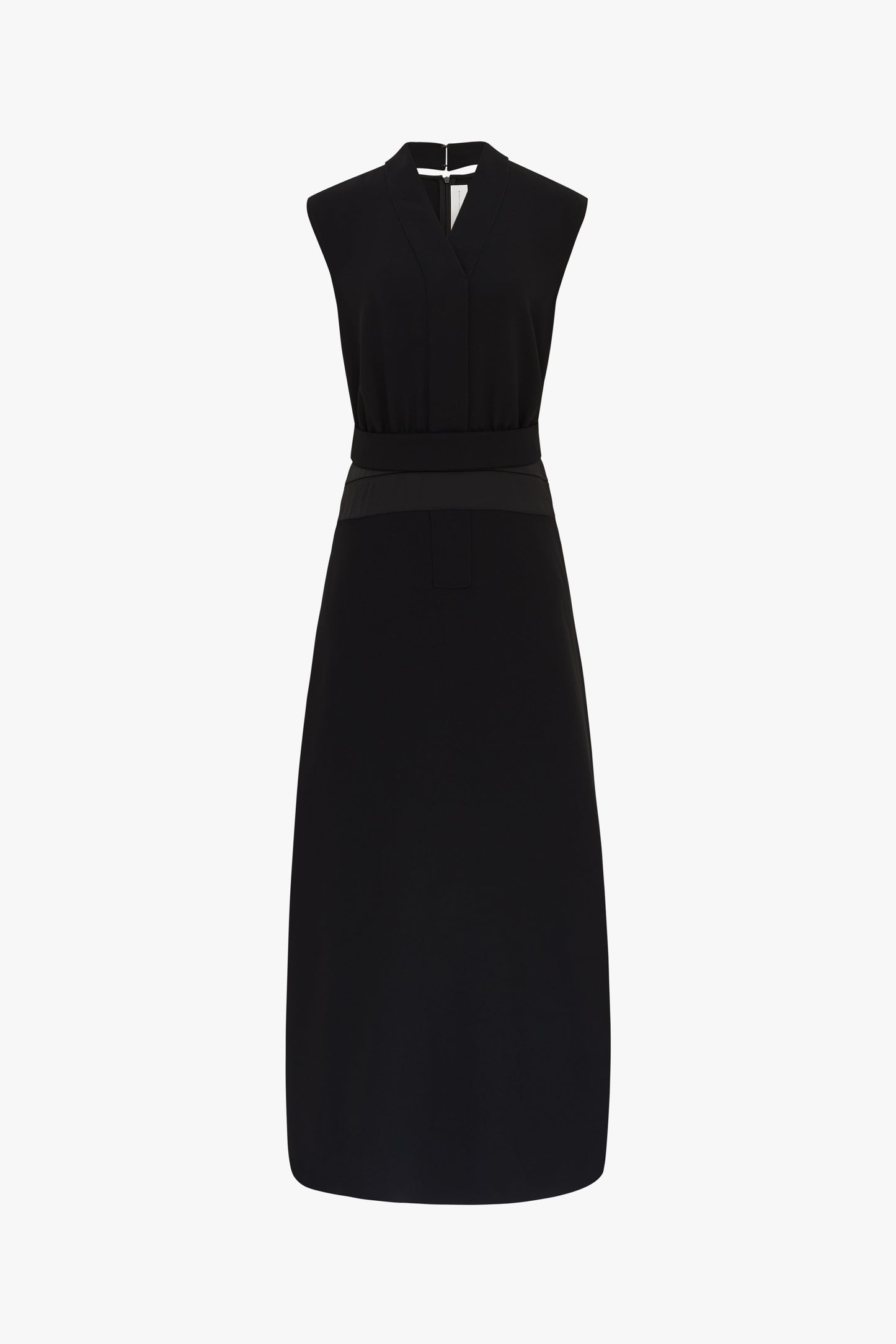 Sleeveless Long Dress in Black