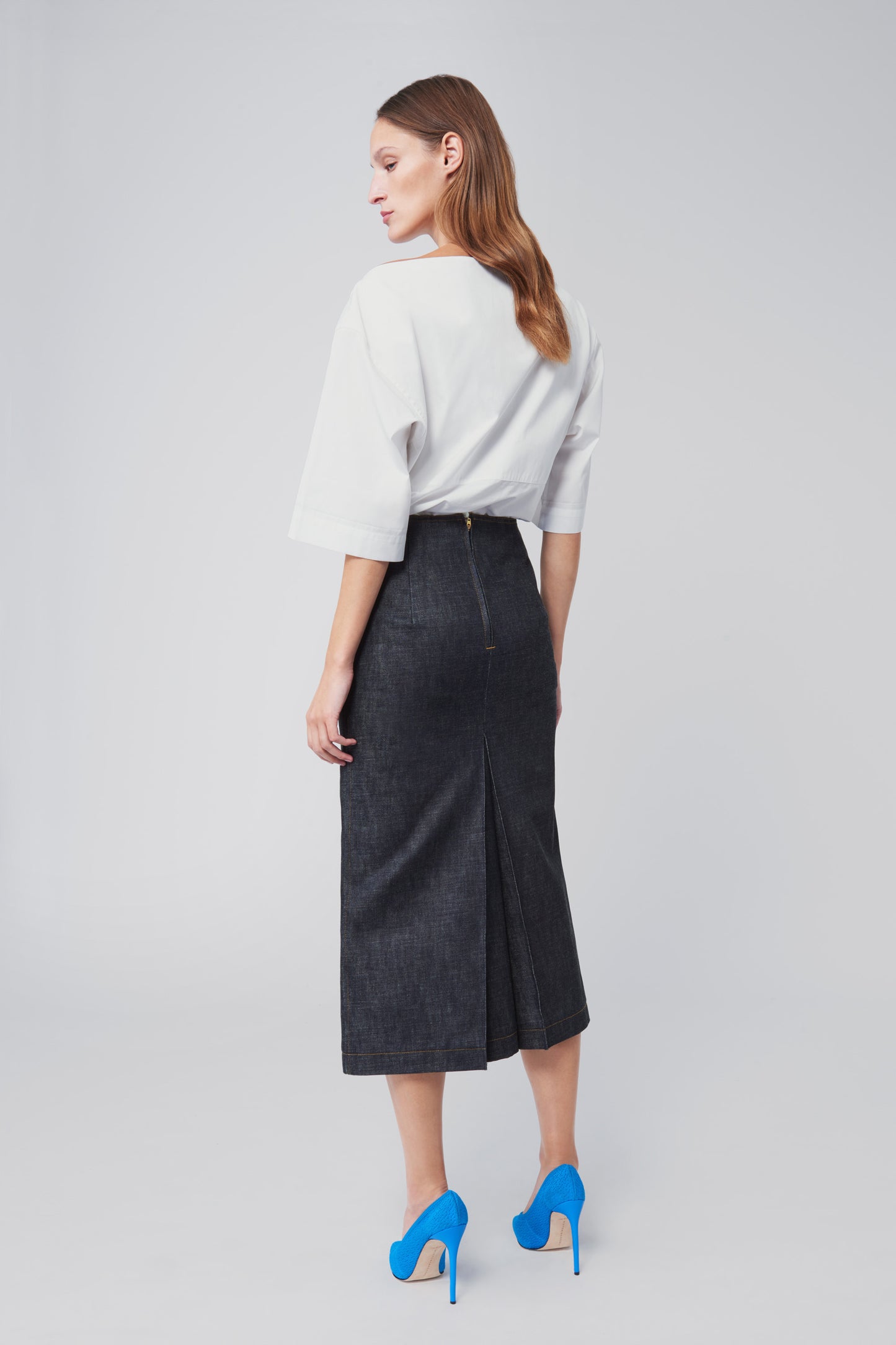 Broderie Anglaise Top in White