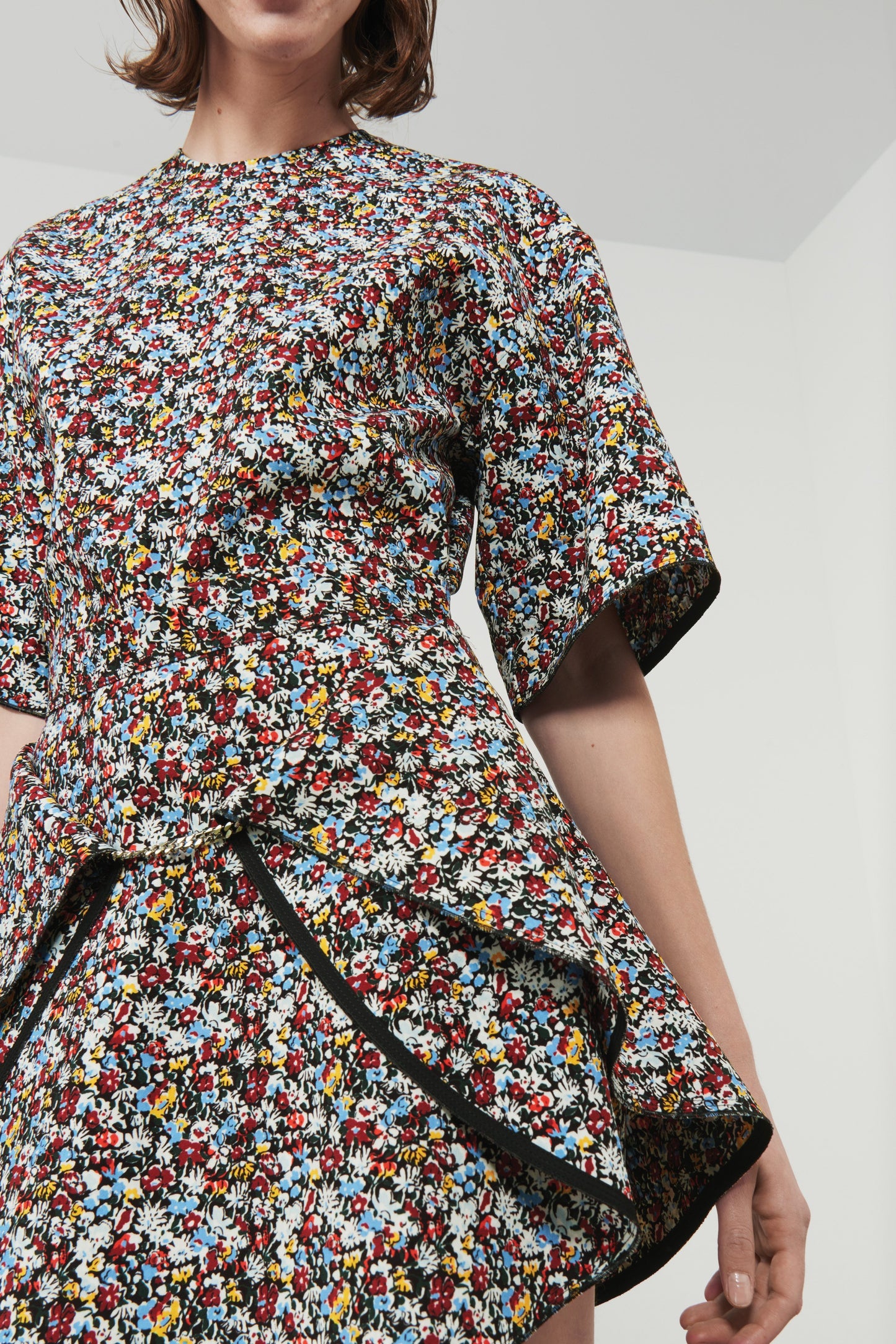 Floral Mini Skirt