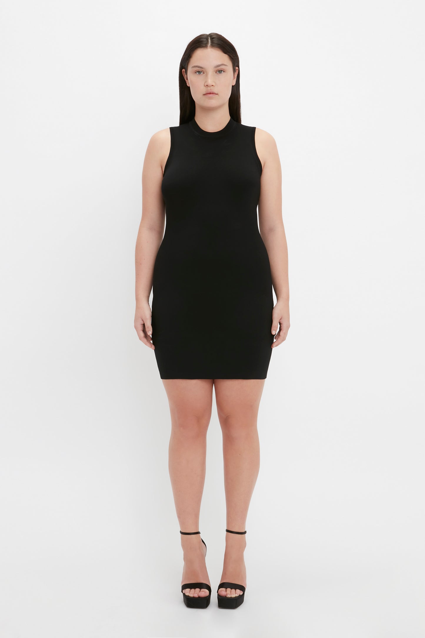 VB Body Mini Dress in Black