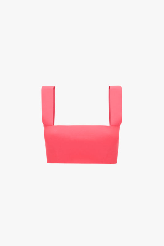 VB Body Strap Bandeau Top in Pink