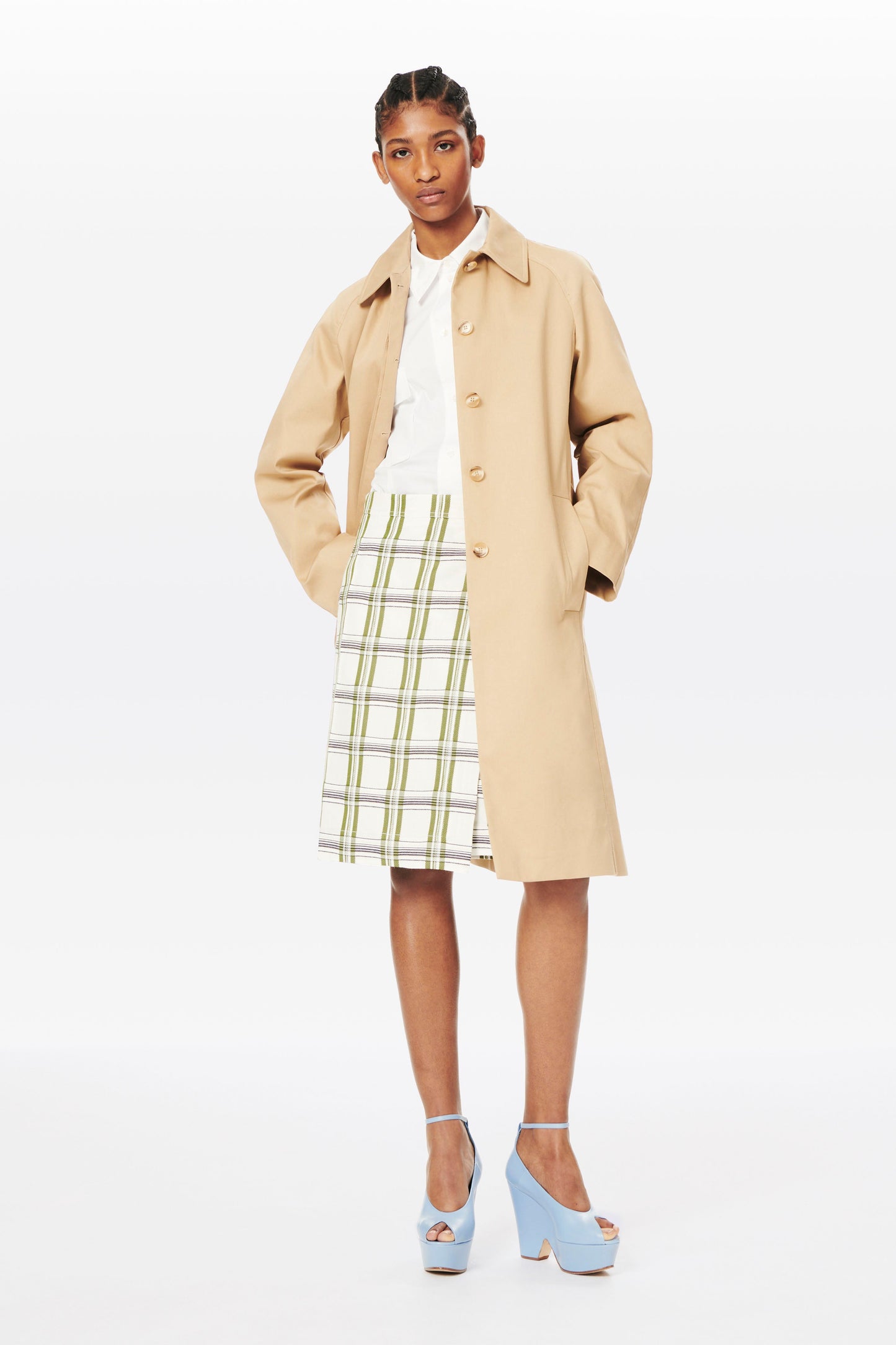 Car Coat in Coffee