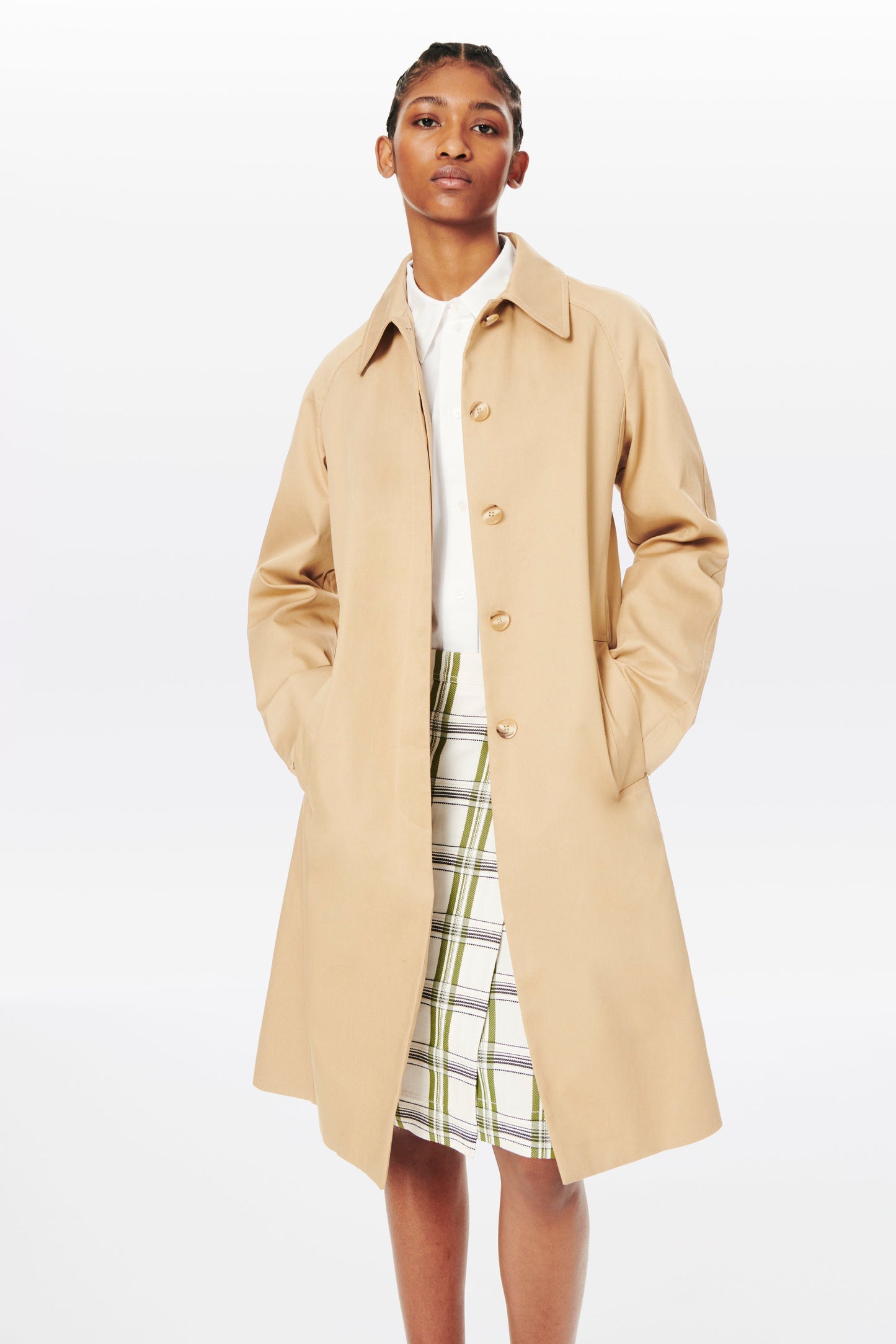 Car Coat in Coffee