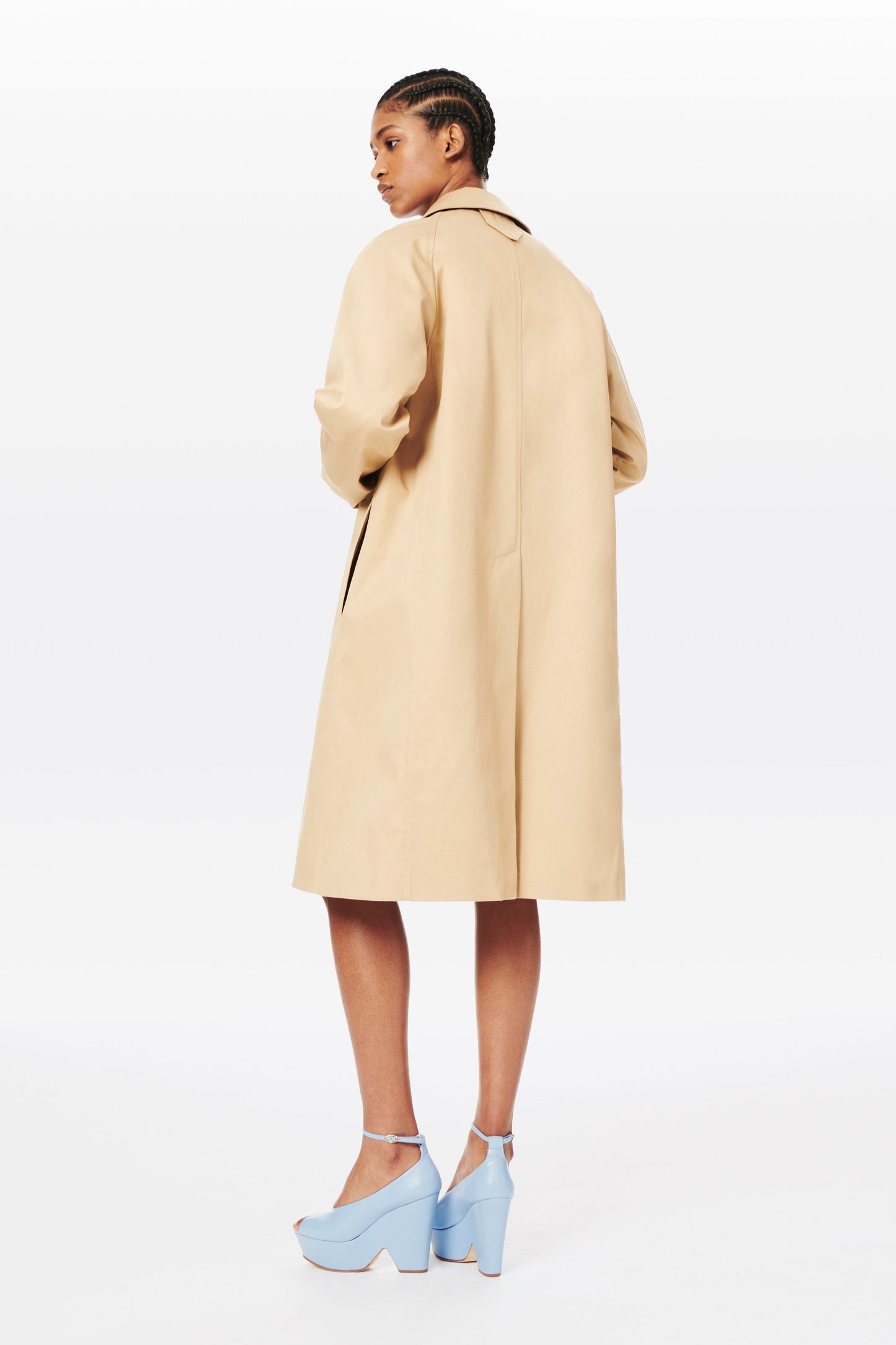 Car Coat in Coffee