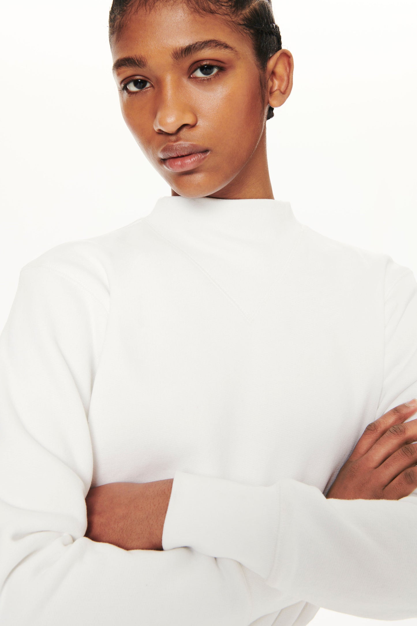 Sweatshirt in White